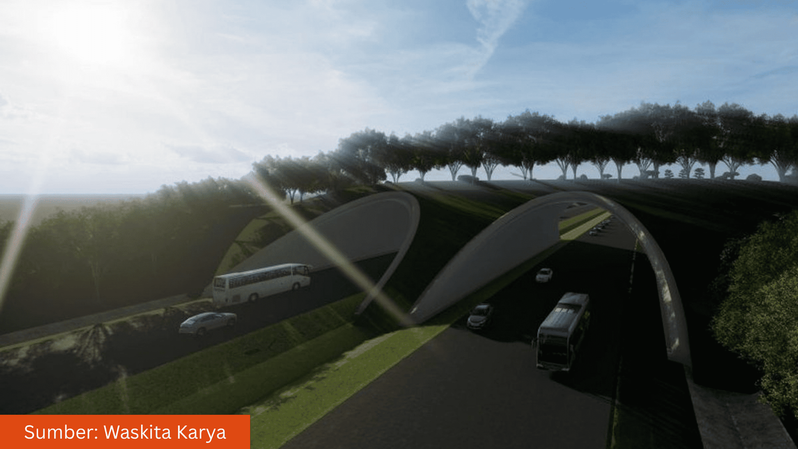 Hewan Liar Kini Aman Menyeberang Jalan di IKN Berkat Jembatan Senilai Rp2,6 Triliun
