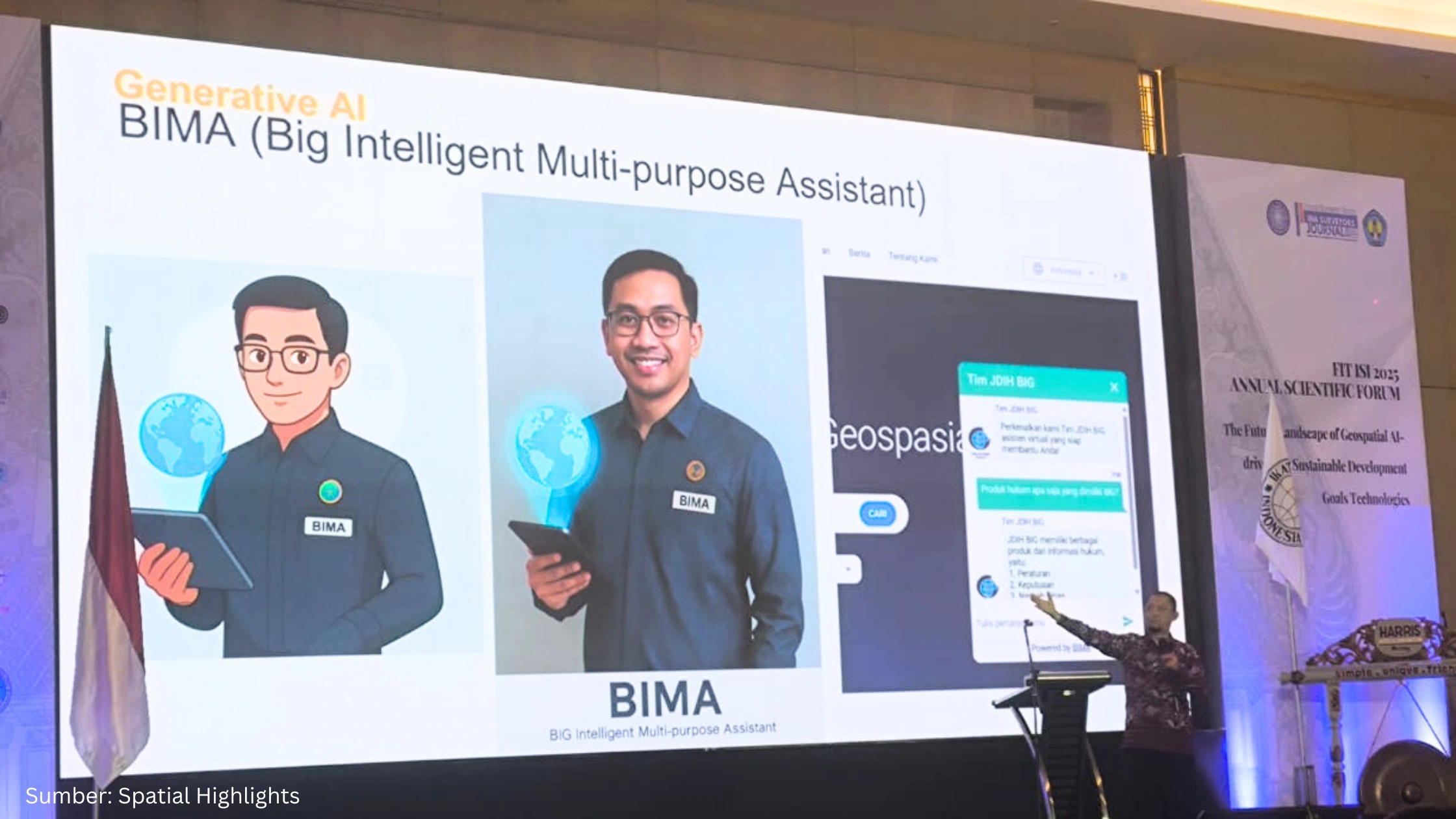 BIG Dorong Penguatan GeoAI dan Road Map Big Data Geospasial di FIT ISI 2025