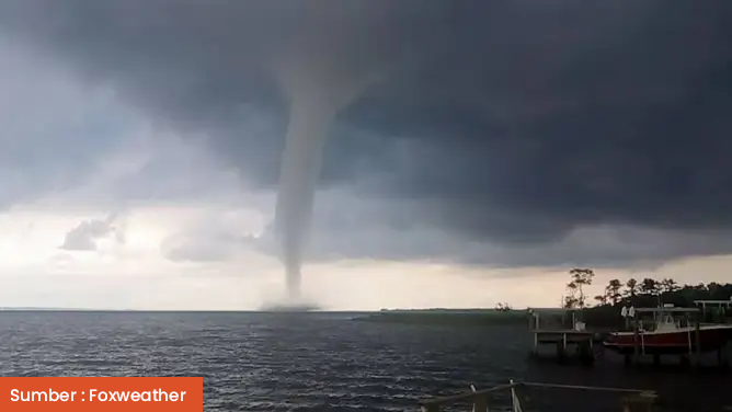 Fenomena Waterspout Terlihat di Pantai Gunung Kidul, Apa itu Waterspout?