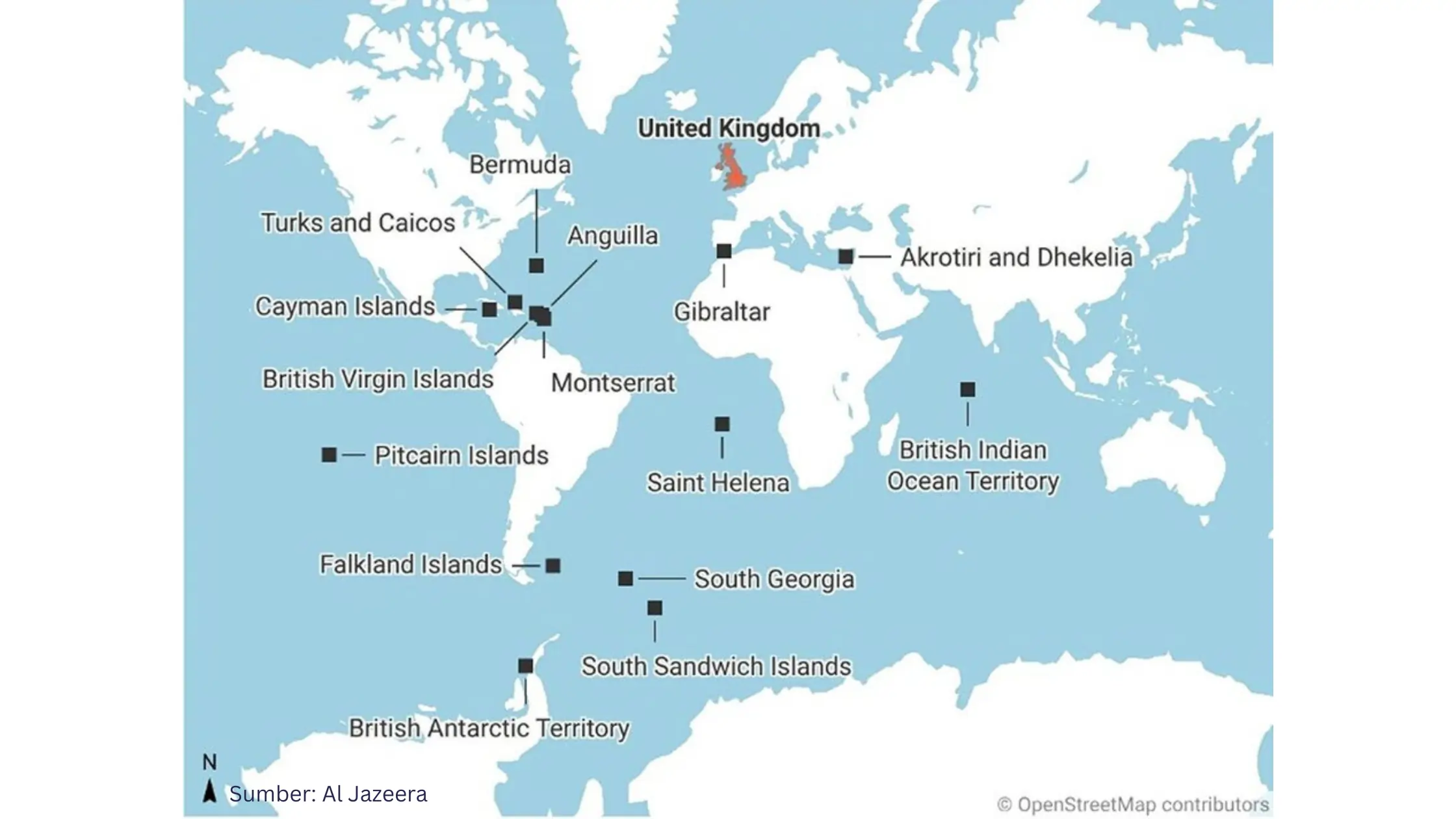 Disinggung Trump, Ini 7 Negara dengan Wilayah Seberang Laut Terbanyak - Gambar 1