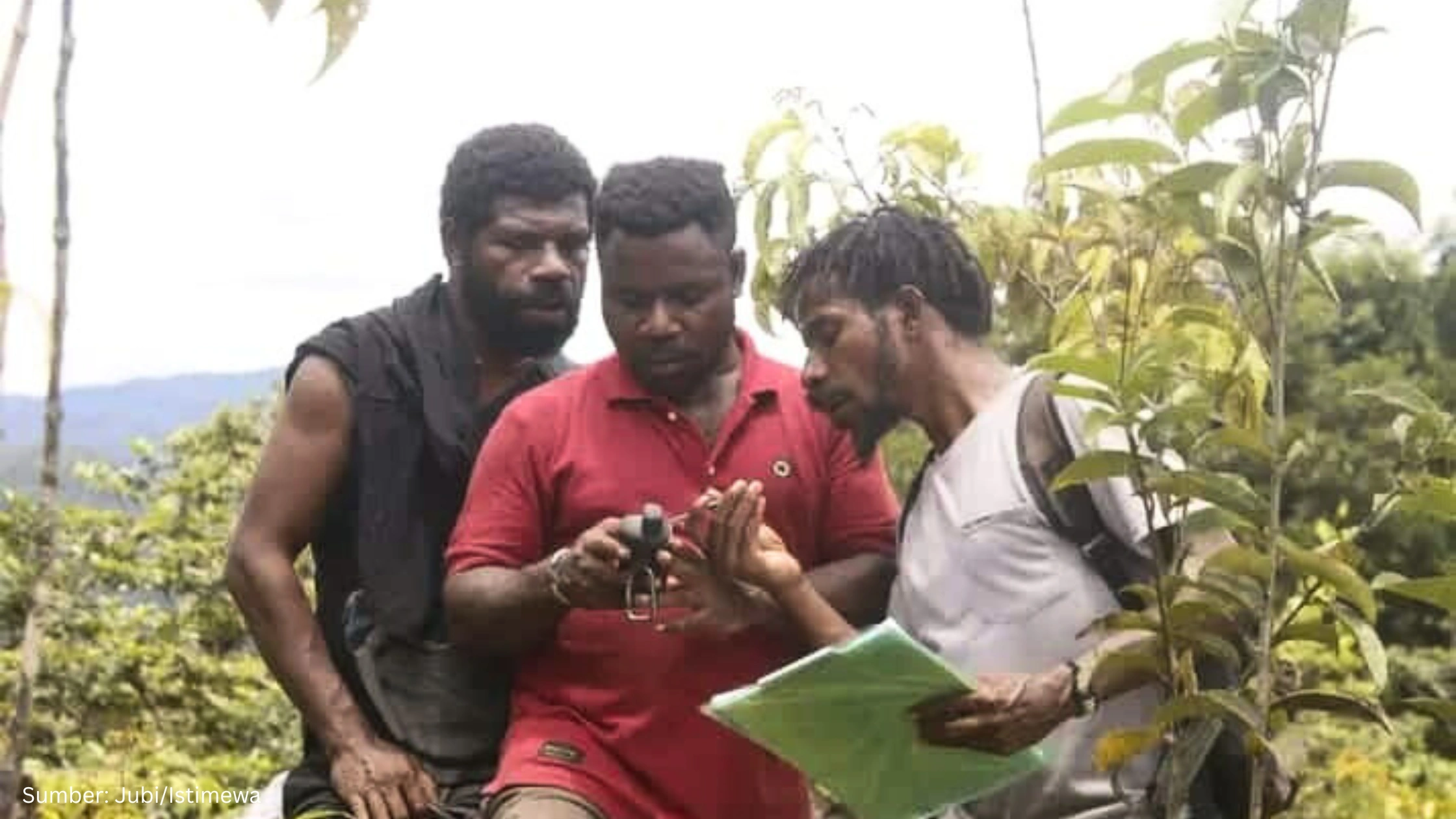 Masyarakat Adat Miyah Petakan Wilayah secara Mandiri Gunakan GPS - Gambar 1