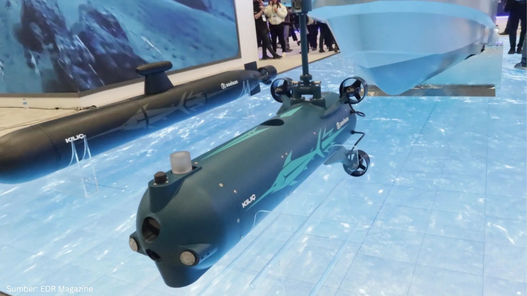 Perusahaan Asal Turki Luncurkan Drone Bawah Laut yang Siap Ubah Peta Perang Modern - Gambar 1