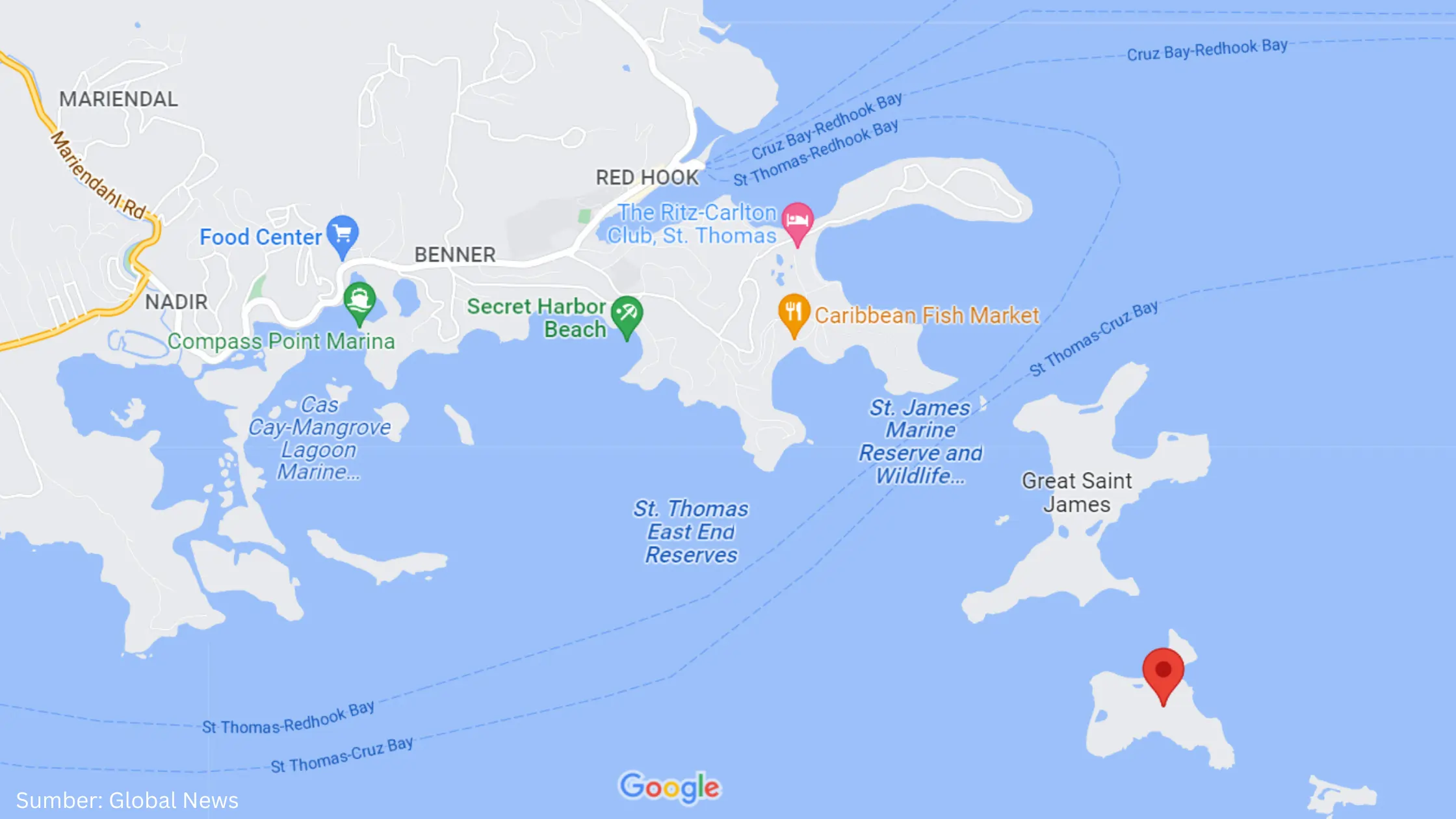 Inilah Pulau yang Disinyalir sebagai Epstein Island, Tempat Operasi Kriminal Jeffrey Epstein - Gambar 1