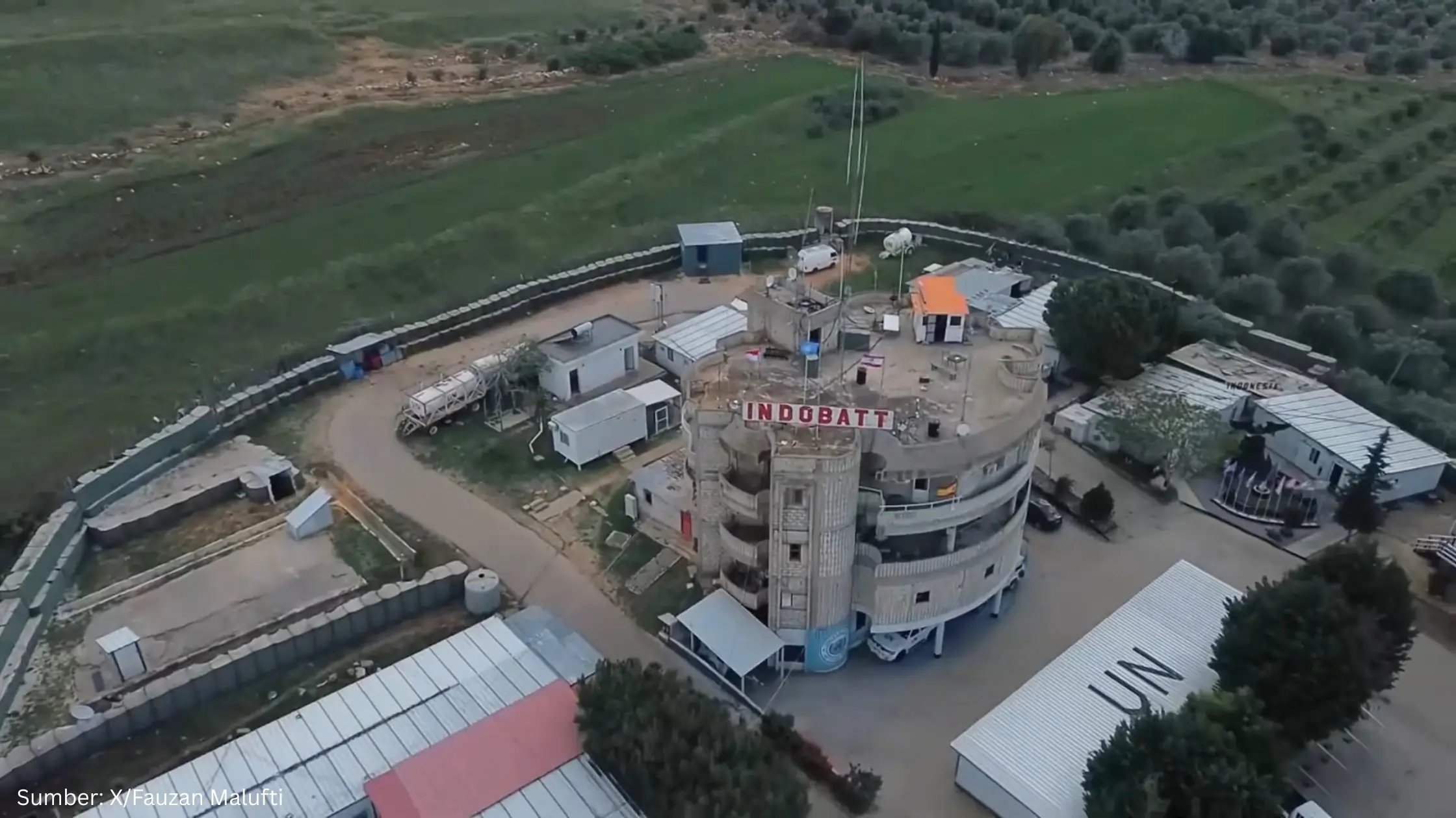 Citra Satelit Rekam Lokasi Terakhir Praka Farizal Rhomadhon di Lebanon - Gambar 1