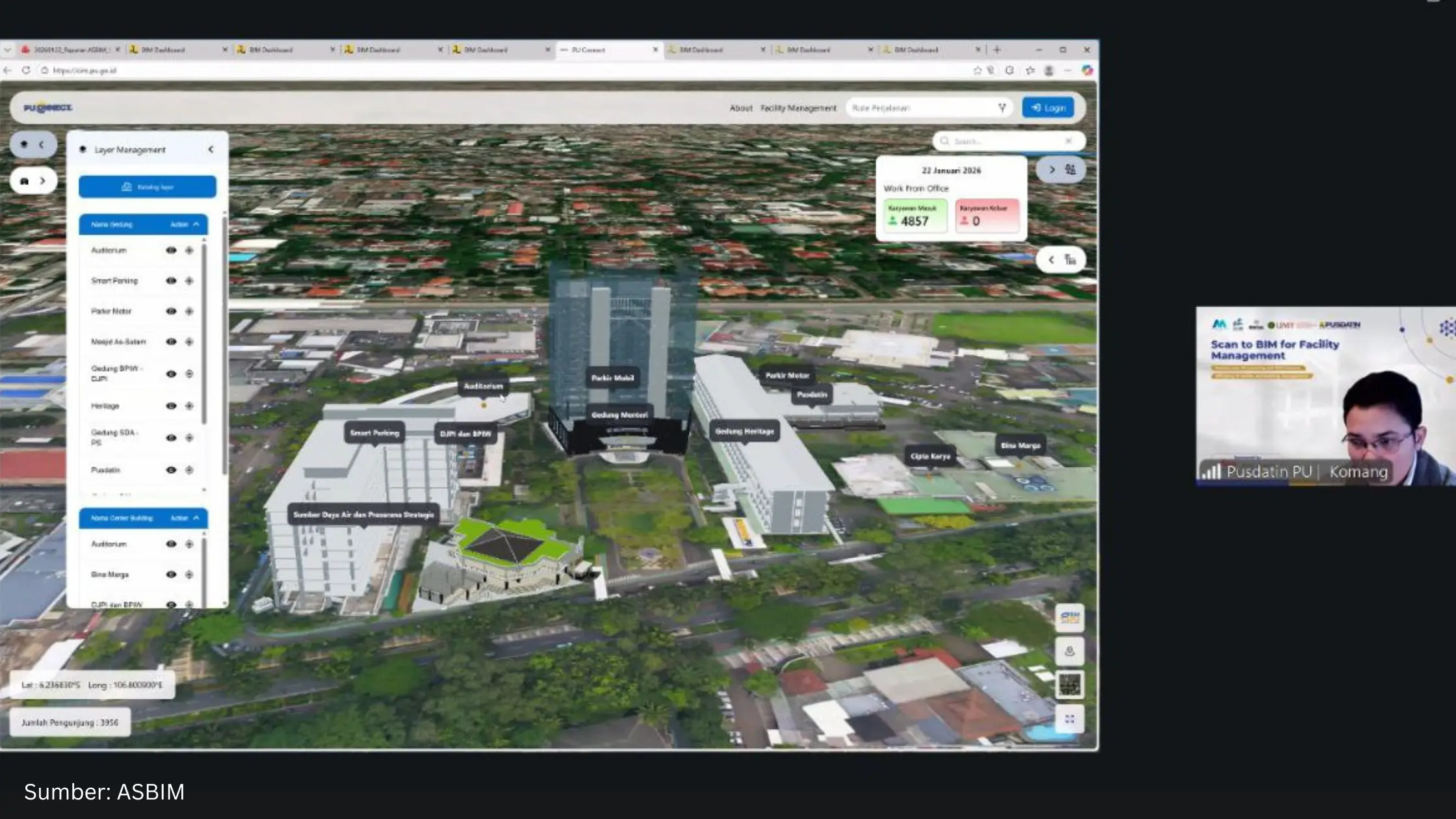 Pusdatin Kementerian PU Dukung Digitalisasi Aset melalui Scan to BIM - Gambar 1