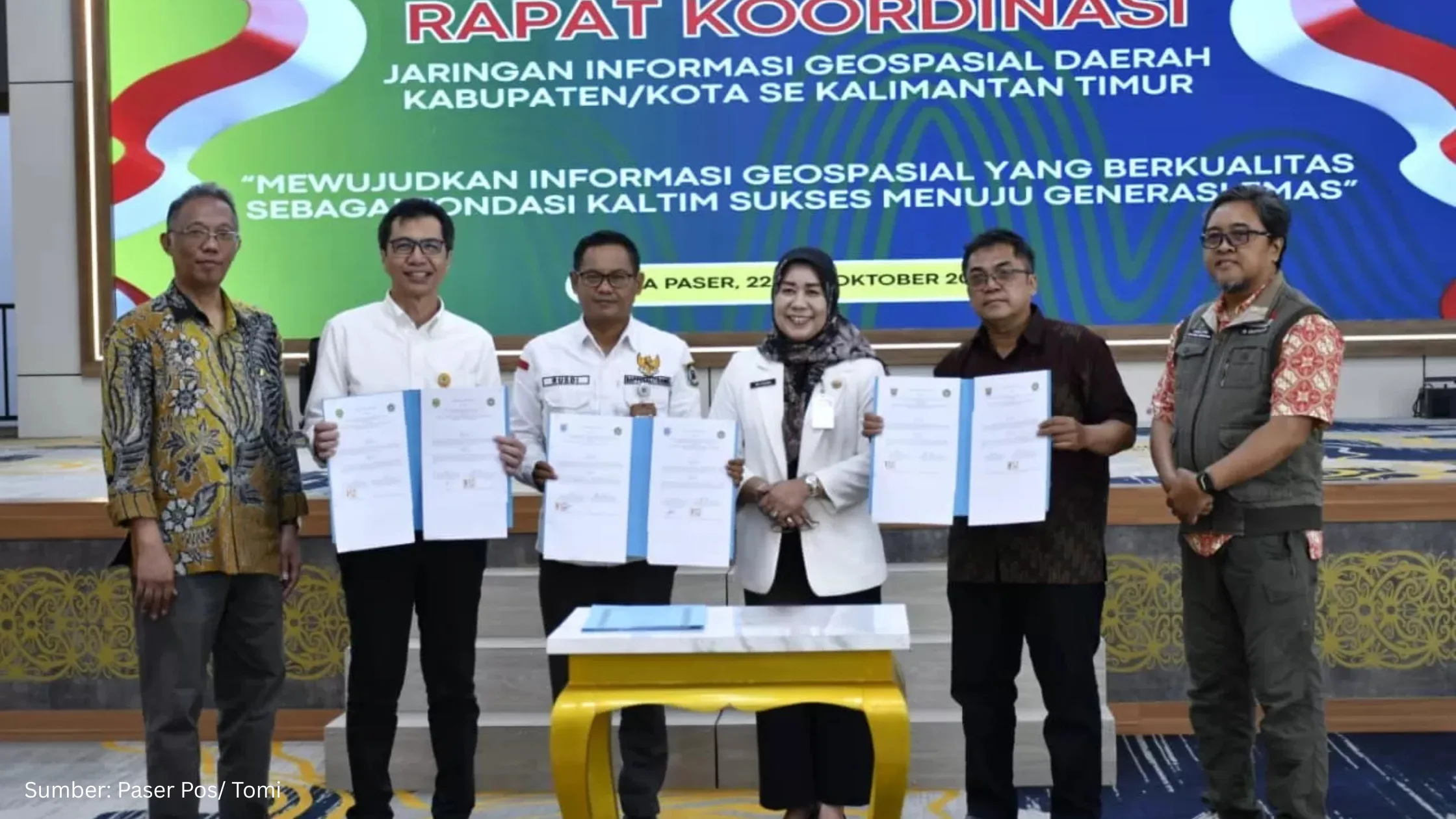 Paser Dorong Sinergi Pembangunan Daerah Berbasis Data Geospasial melalui Rakor JIGD 2025 - Gambar 1