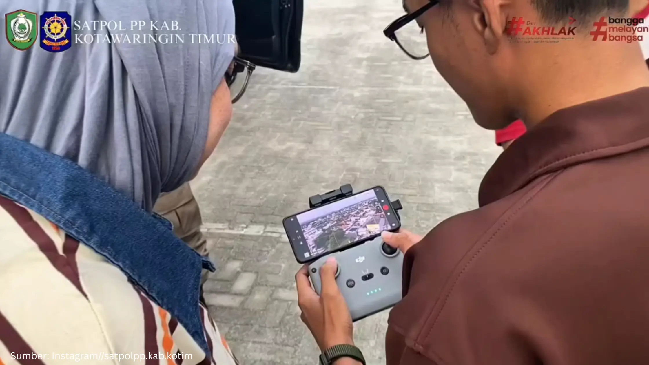 Satpol PP Kotim Gunakan Drone Ringkus Enam Pengamen Langgar Ketertiban Selama Ramadan - Gambar 1