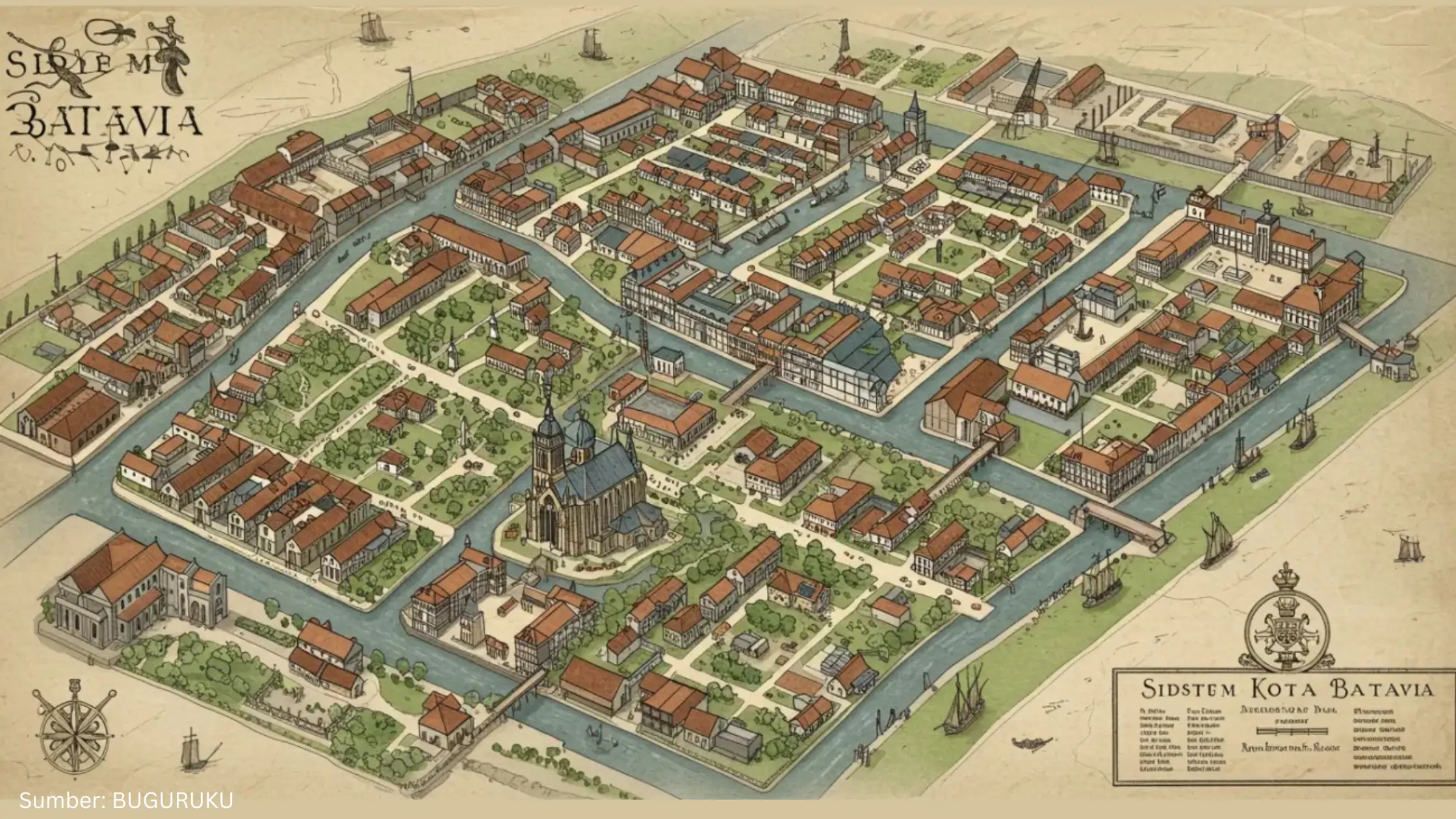 Memahami Pengaruh Kolonialisme terhadap Tata Ruang Indonesia - Gambar 1