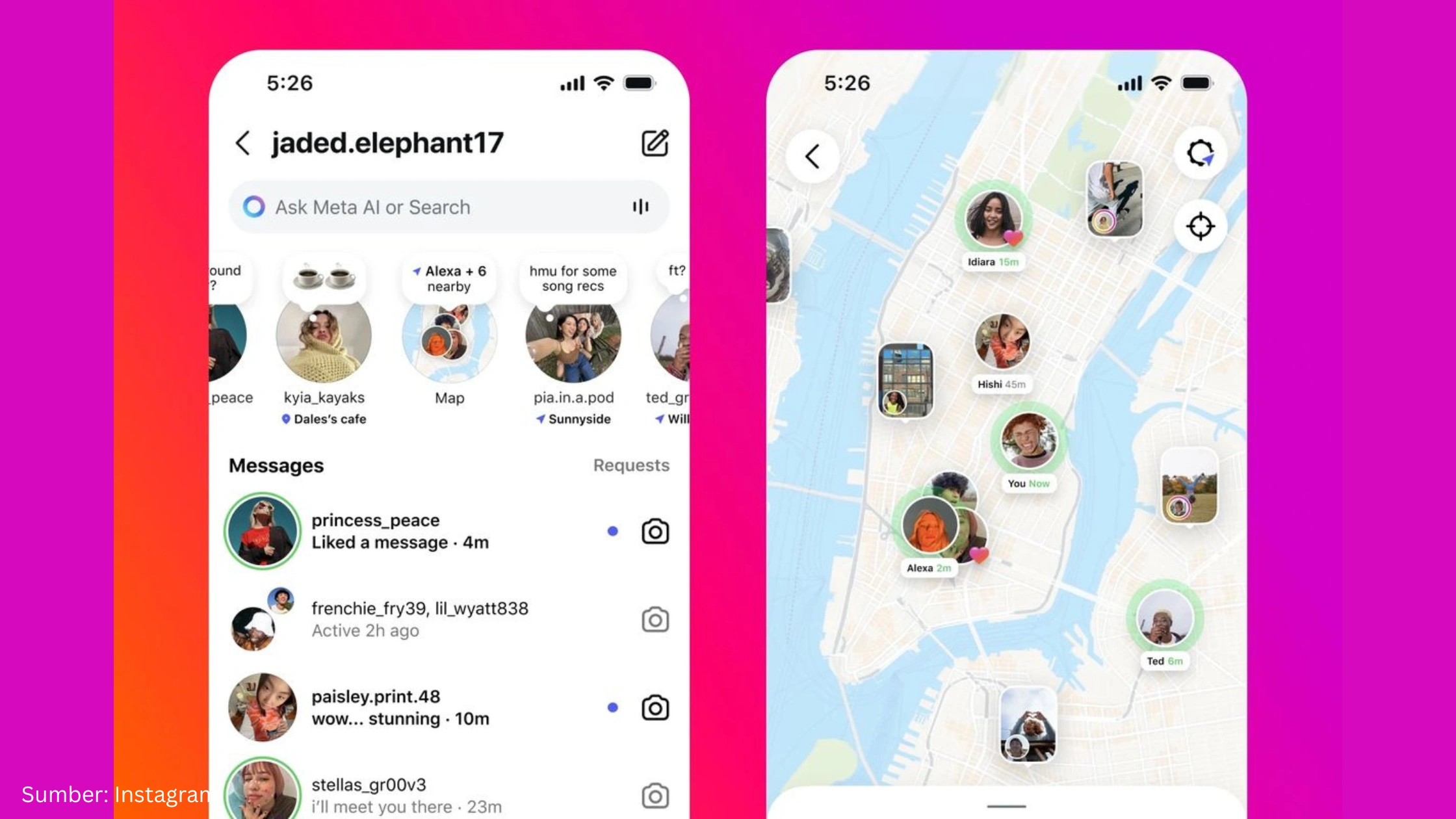 Dari Feed ke Peta, Instagram Hadirkan Friend Map dengan Perlindungan Privasi - Gambar 1