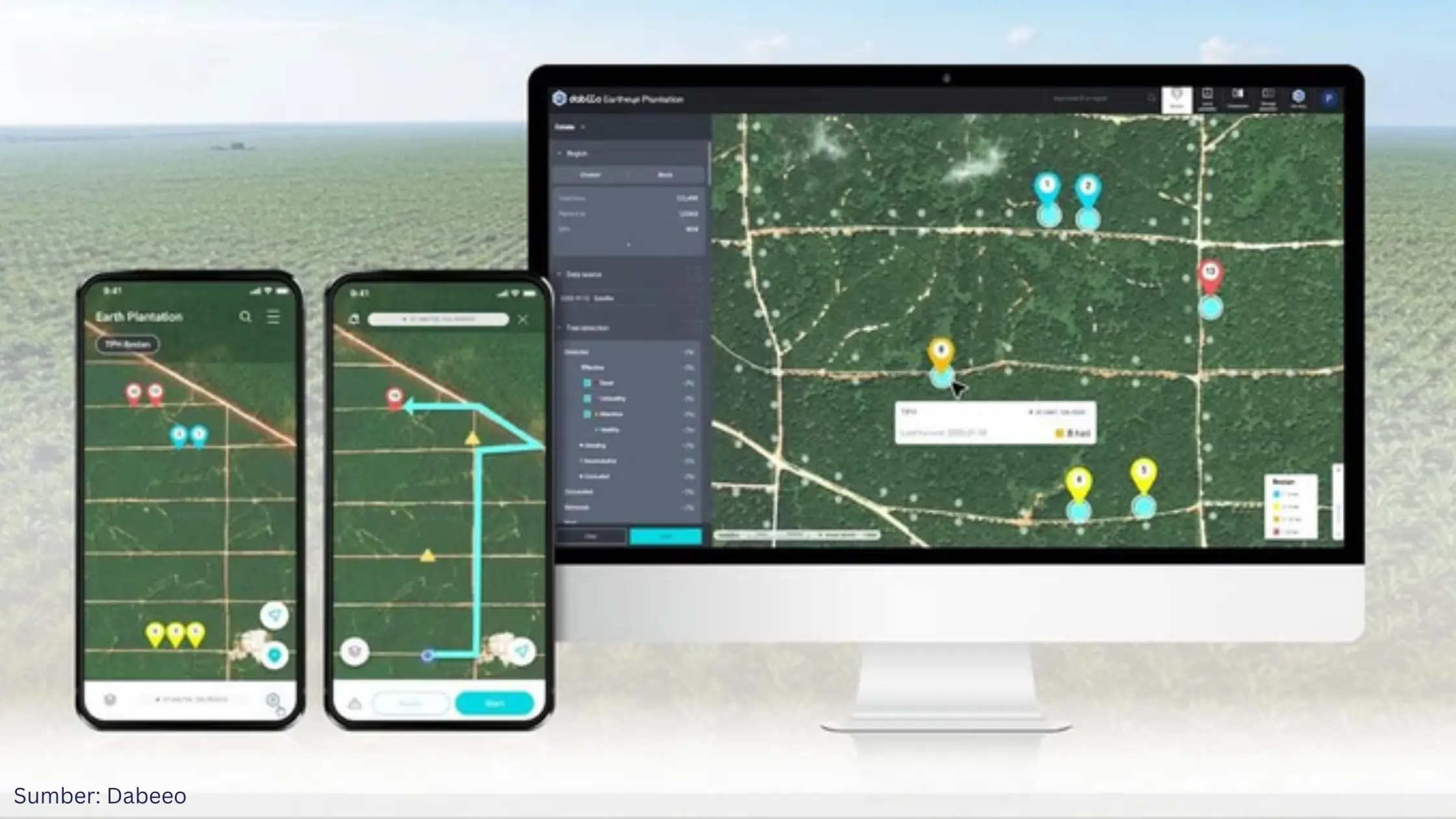 Garap Perkebunan Sawit Indonesia dengan Spasial AI, Dabeeo Perluas Jaringan hingga Triputra Agro Persada - Gambar 1