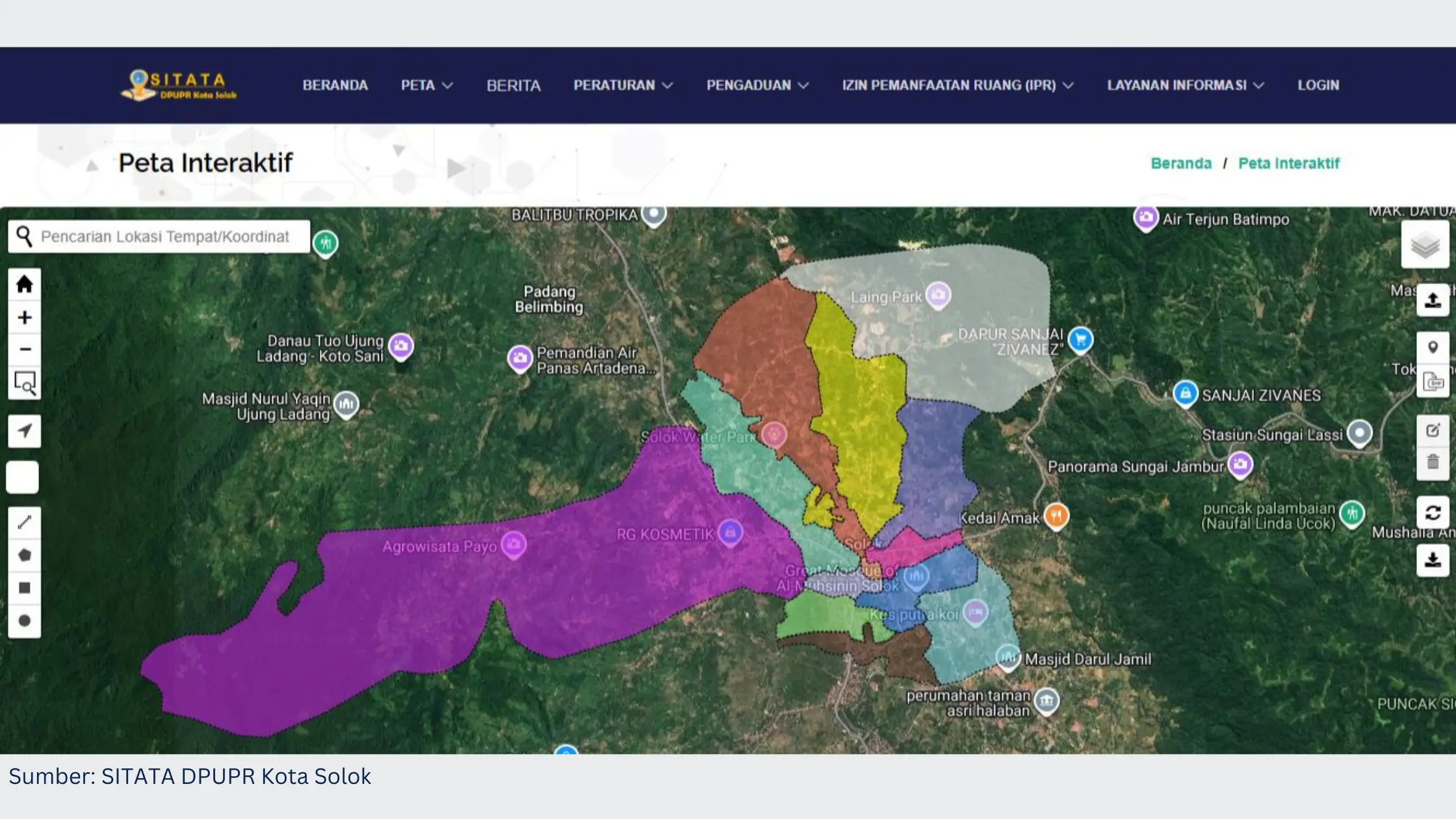 SITATA Jadi Inovasi Digital Kota Solok untuk Tata Ruang Partisipatif - Gambar 1