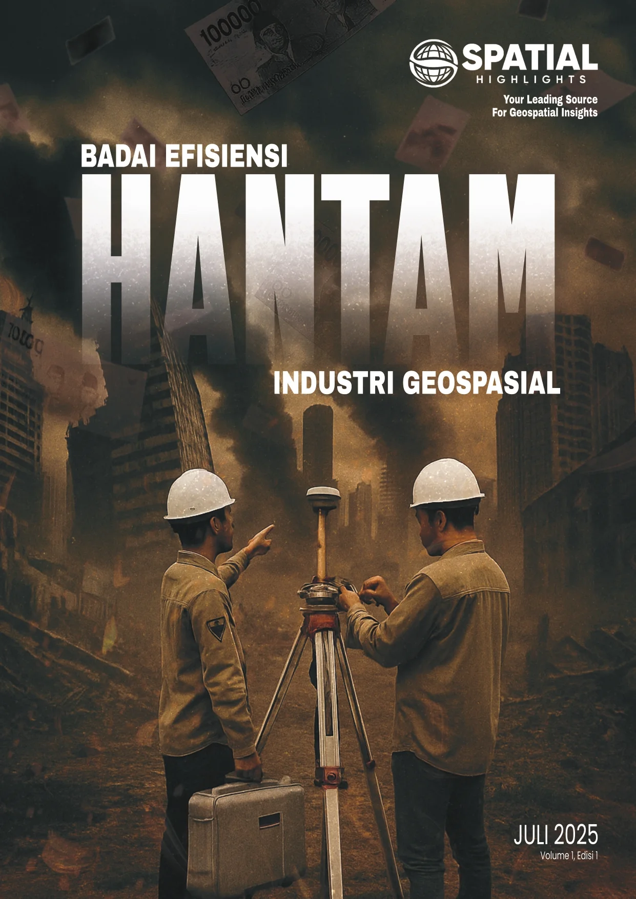 Cover Badai Efisiensi Hantam Industri Geospasial