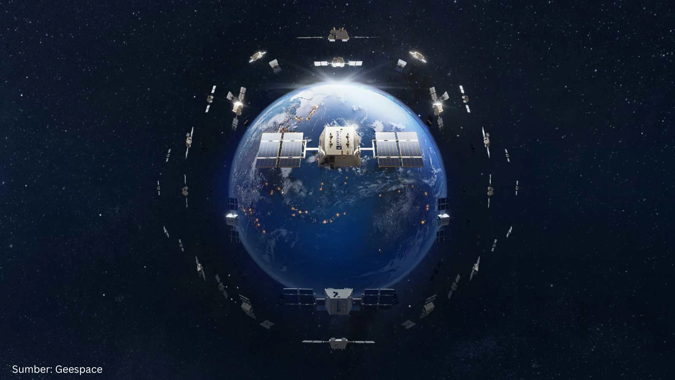 64 Satelit IoT Tiongkok Mengorbit, Geespace Siap Layani Komunikasi Global