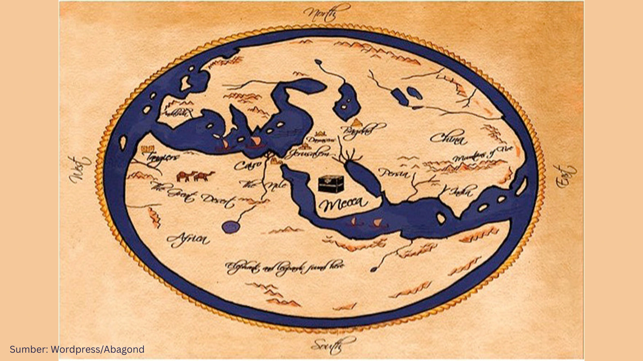 Al-Idrisi Sang Kartografer dari Ceuta di Balik Terciptanya Peta Dunia