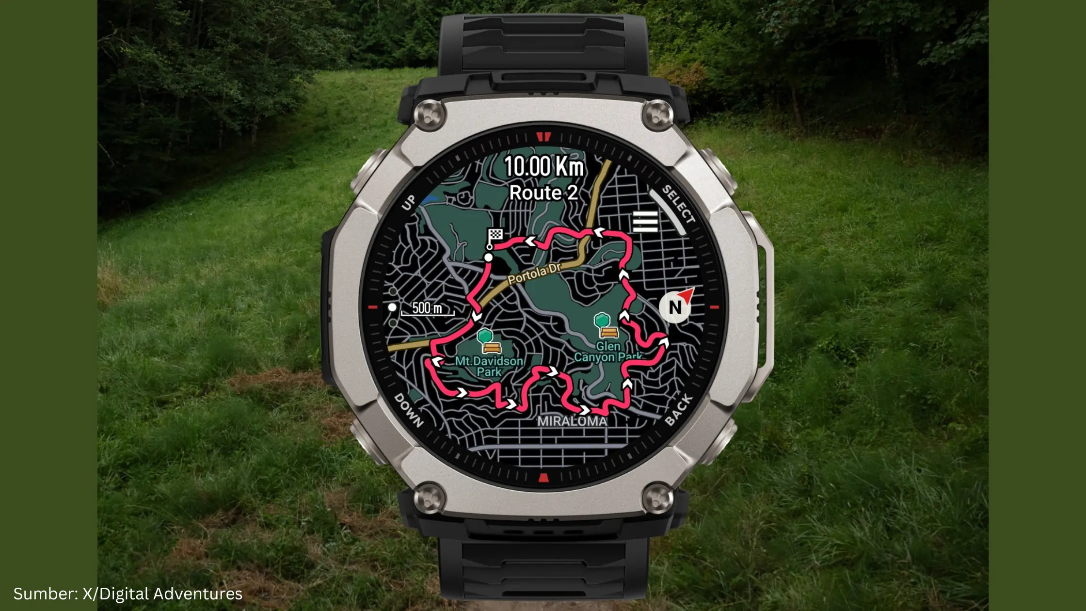 Amazfit T-Rex Ultra 2, Smartwatch Canggih dengan Fitur Peta Offline