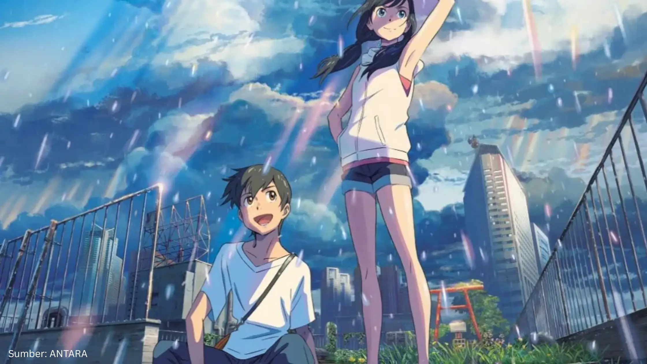 Anime Weathering with You Ungkap Kota Metropolitan Jadi Ruang Paling Rapuh ketika Iklim Berubah