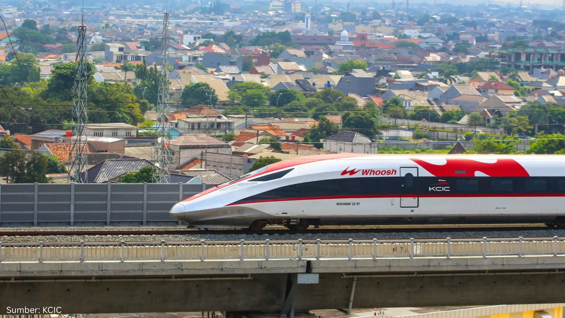 Antisipasi Cuaca Ekstrem, Kini Jalur Whoosh Bakal Dipantau dengan Sensor Cuaca