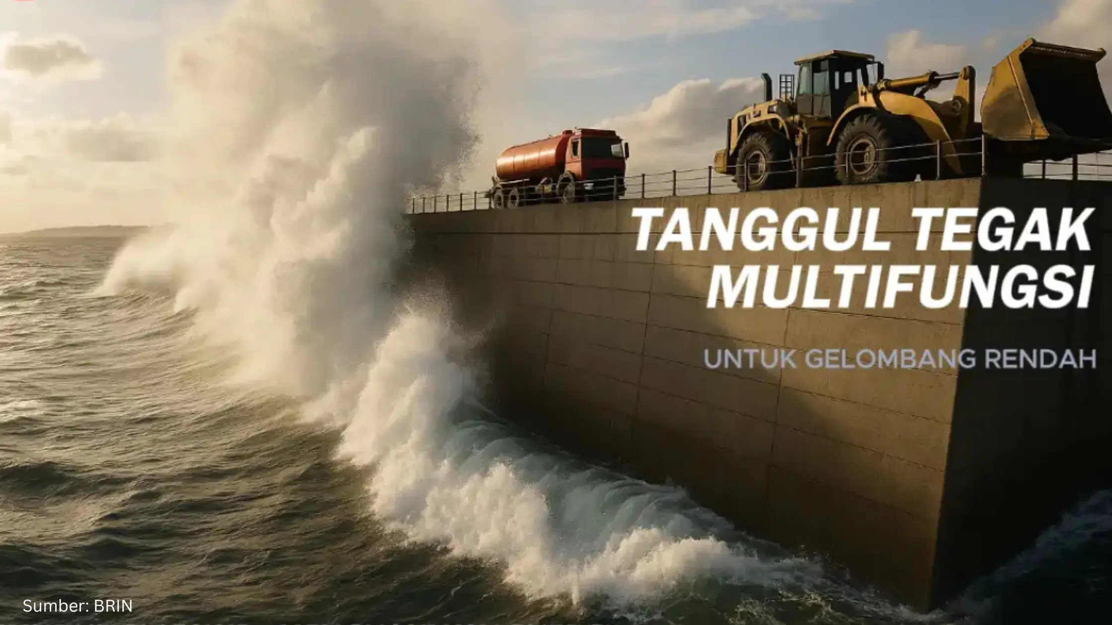 Atasi Rob lewat Pendekatan Pesisir Terpadu, TTMF BRIN Pasok Listrik dan Jalur Transportasi