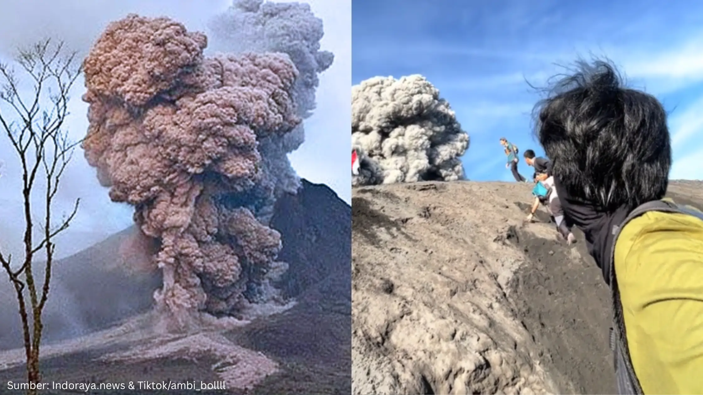Berkat Guide Pahami Arah Angin, Pendaki Ini Selamat dari Erupsi Gunung Dukono