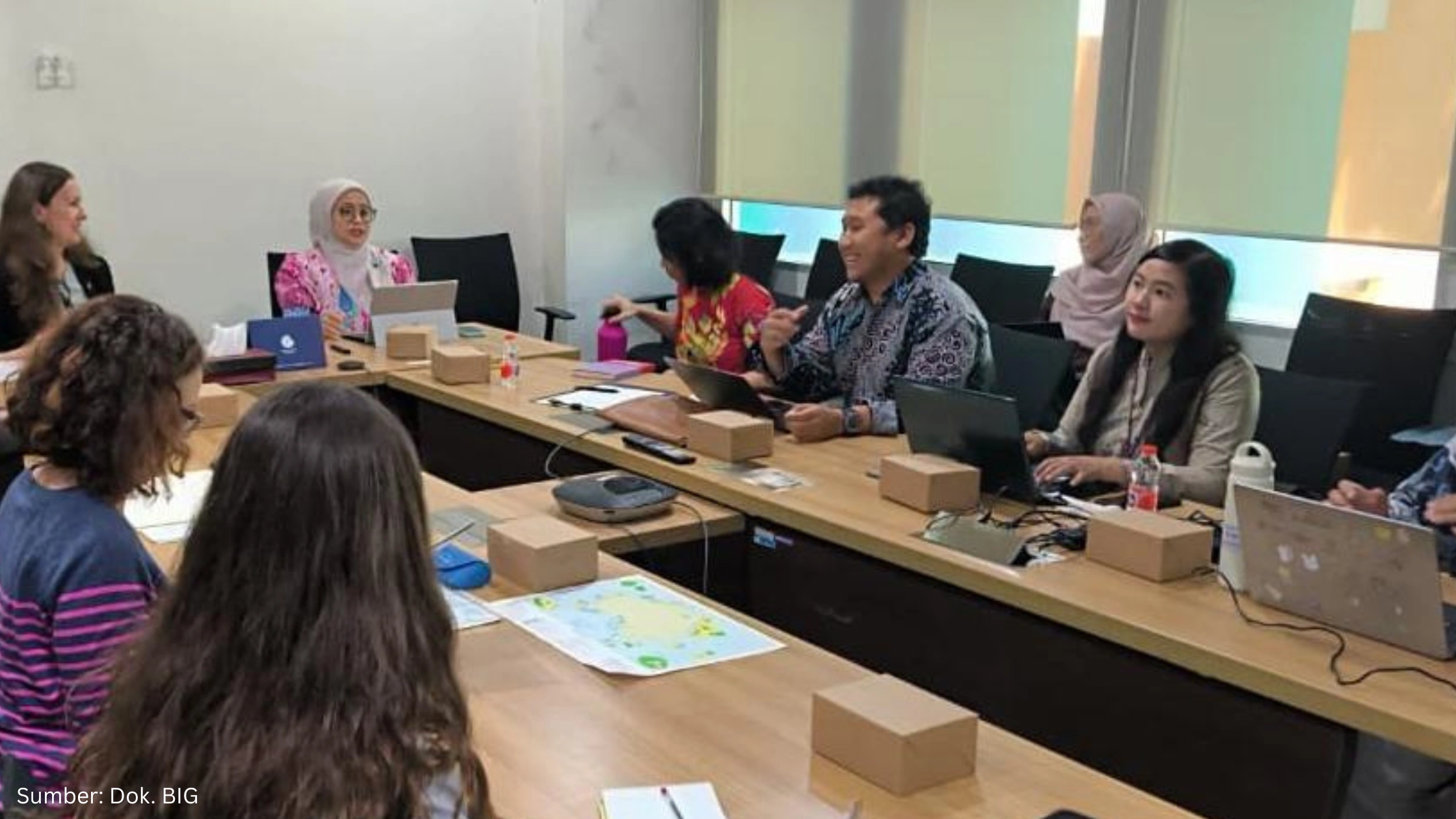 BIG Jalin Kerja Sama dengan Australia untuk Tata Kelola Laut Berkelanjutan