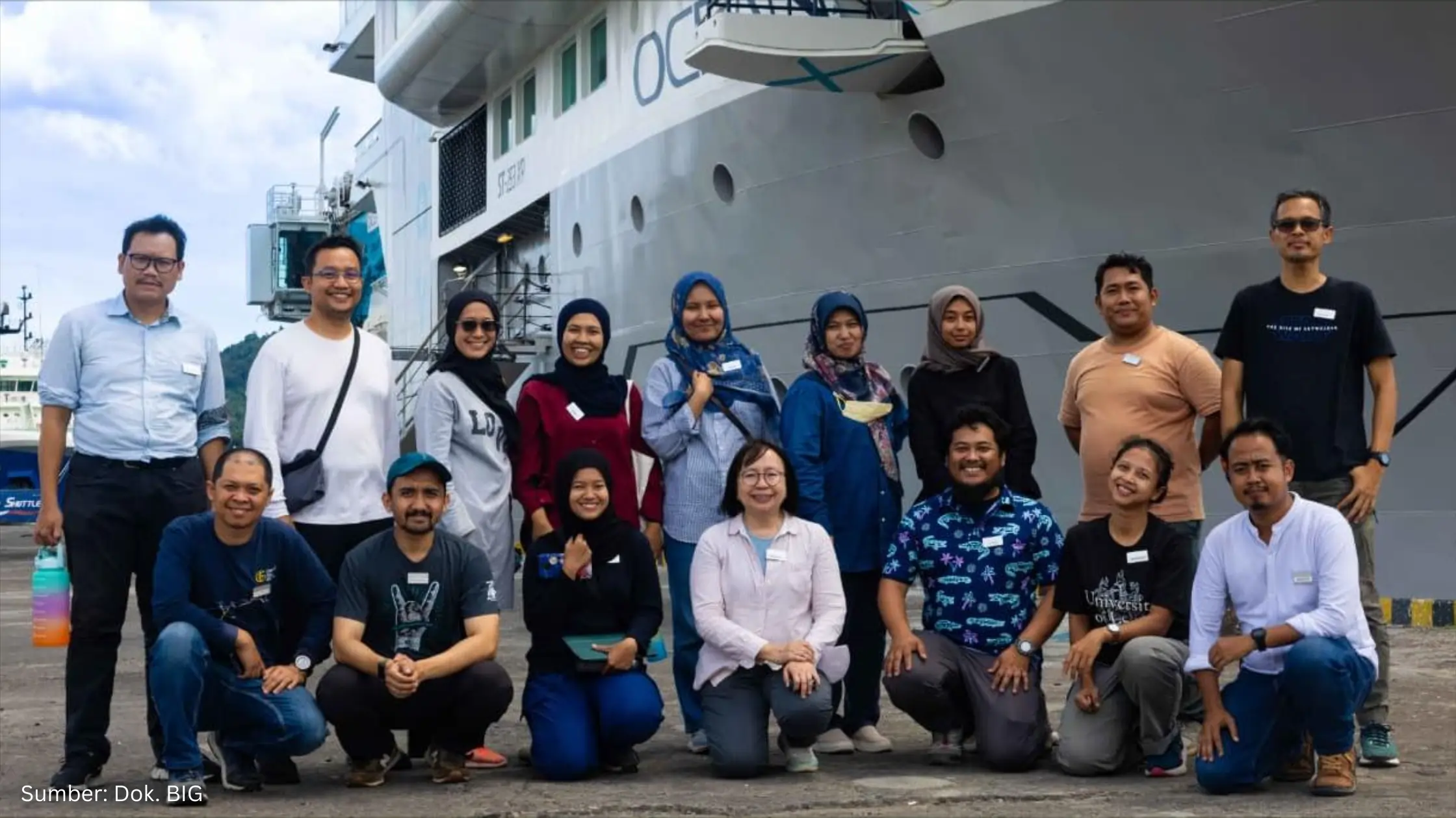 BIG Mulai Kaji Pemetaan Laut Dalam Bersama OceanX