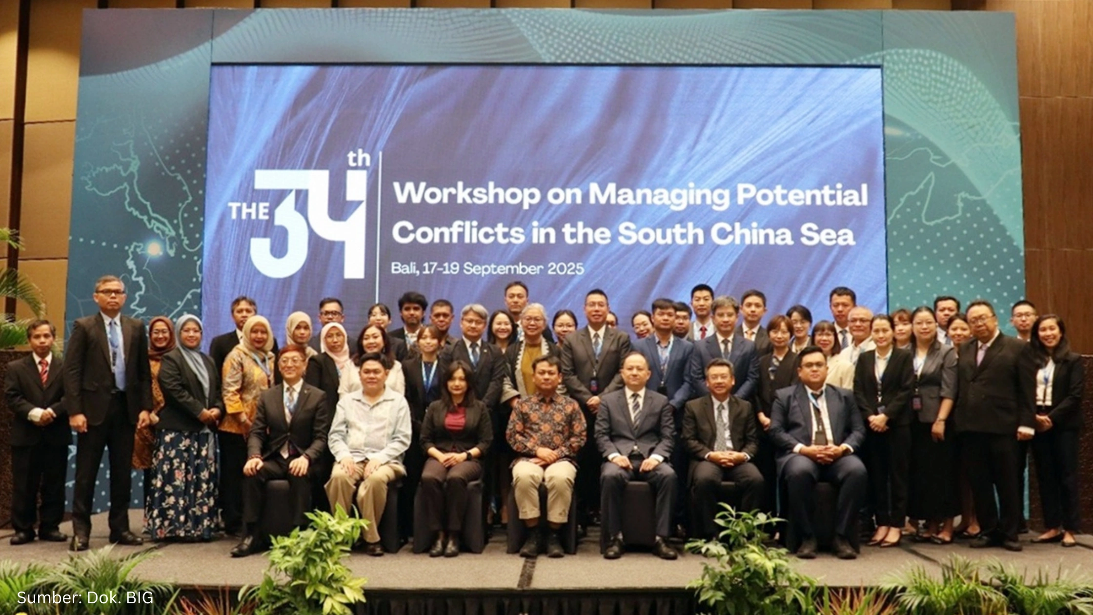 BIG Perkuat Kolaborasi Regional untuk Pengelolaan Laut Tiongkok Selatan