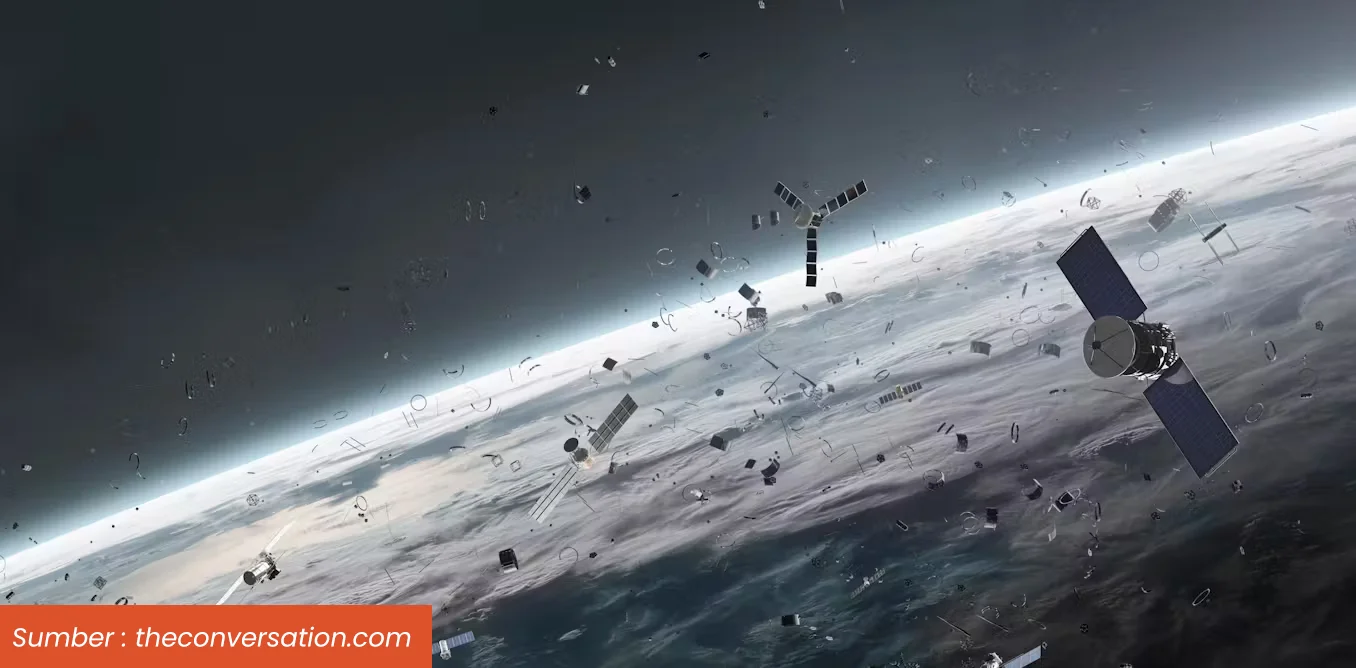 Bisakah Memantau Sampah Antariksa dengan Teknologi Geospasial?