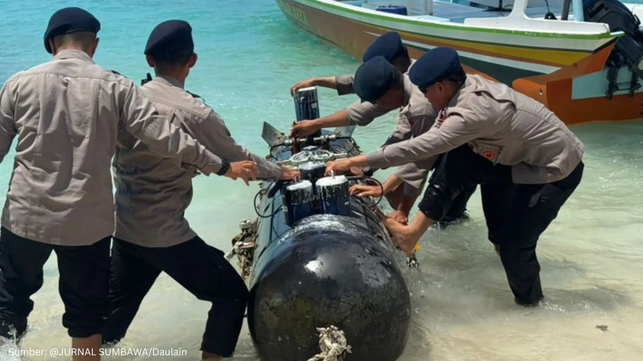 BRIN Duga Drone Bawah Laut di Perairan Lombok Ditujukan untuk Pemetaan dan Riset Sumber Daya