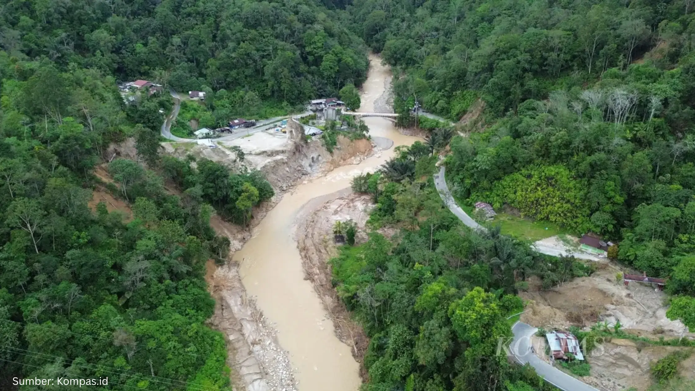 BRIN Petakan Dampak Banjir dan Longsor di Sumatra dengan Teknologi UAV-LiDAR
