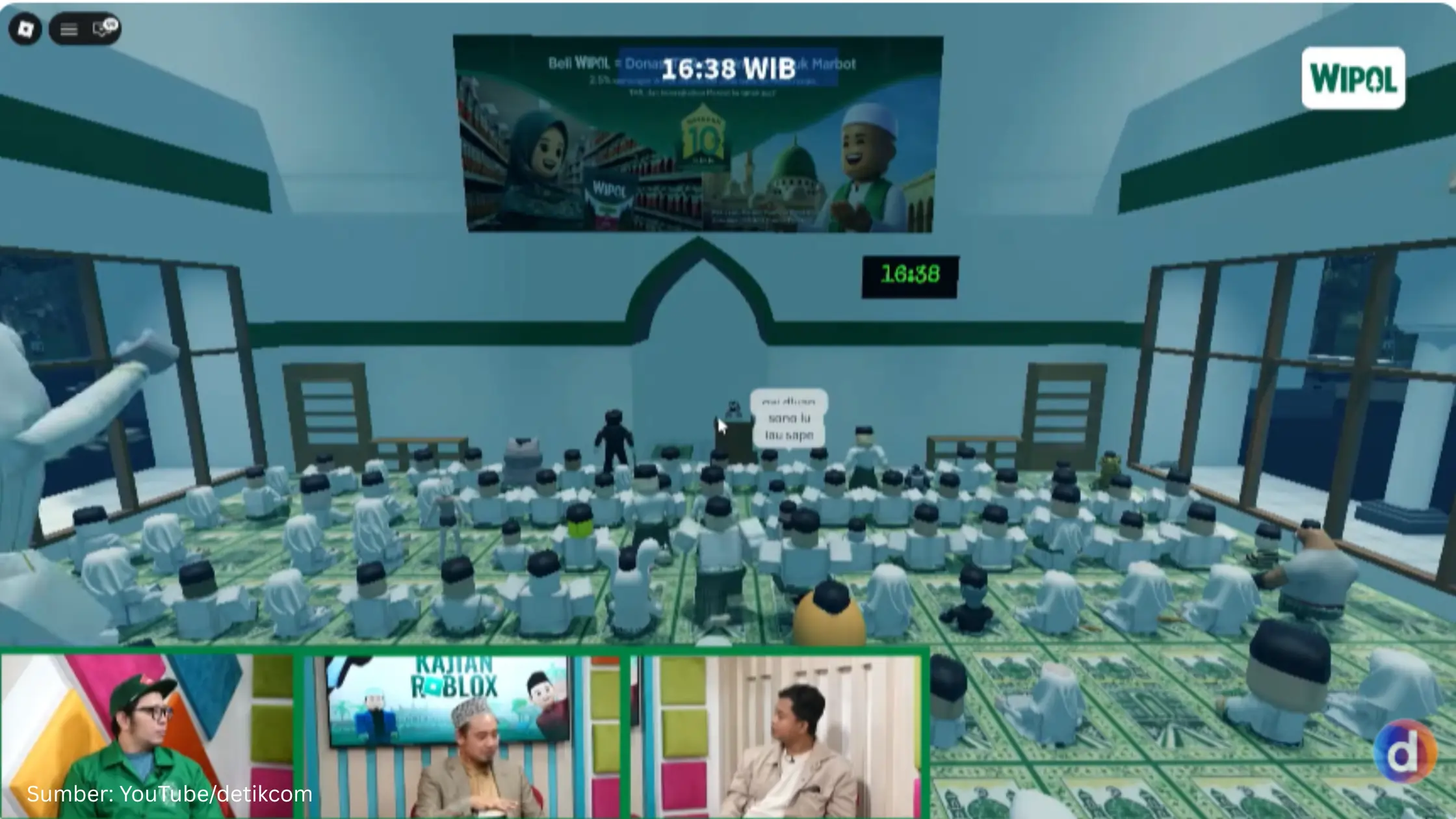 Bukan Sekadar Game, Roblox Kini Jadi Ruang Dakwah Anak Muda