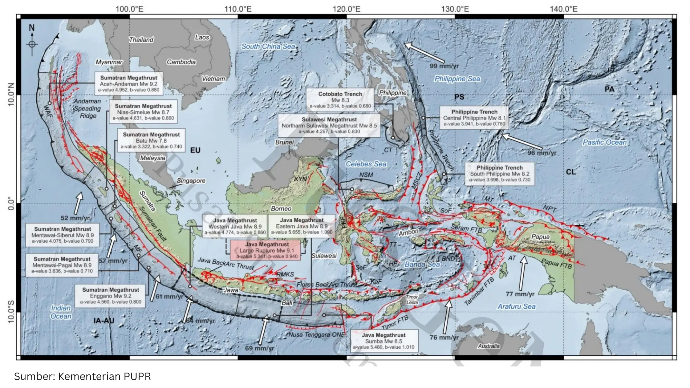 Daftar Zona Megathrust di Indonesia Bertambah, Ini Daftar Lengkapnya
