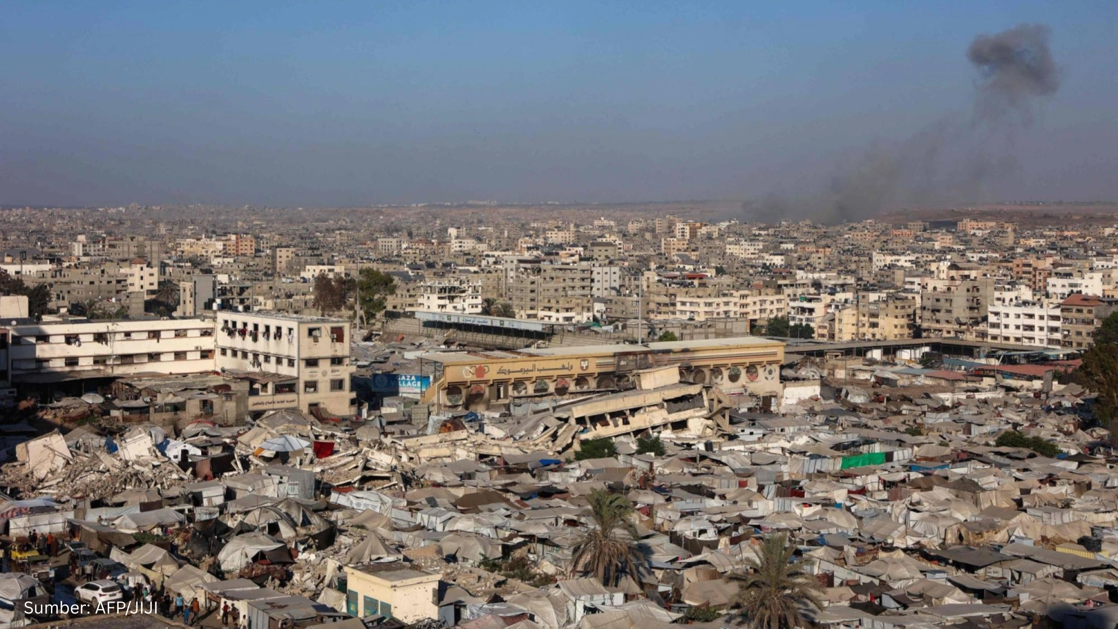 Data Geospasial Tunjukkan Perubahan Kota di Gaza Dua Tahun Terakhir