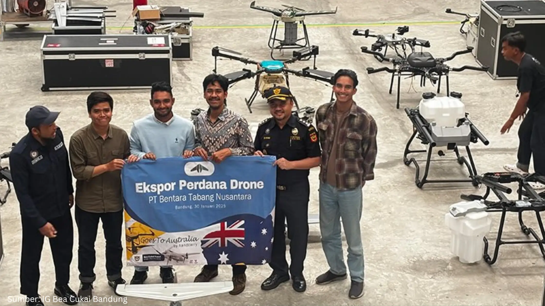 Drone Asal Indonesia Berhasil Tembus Pasar Australia