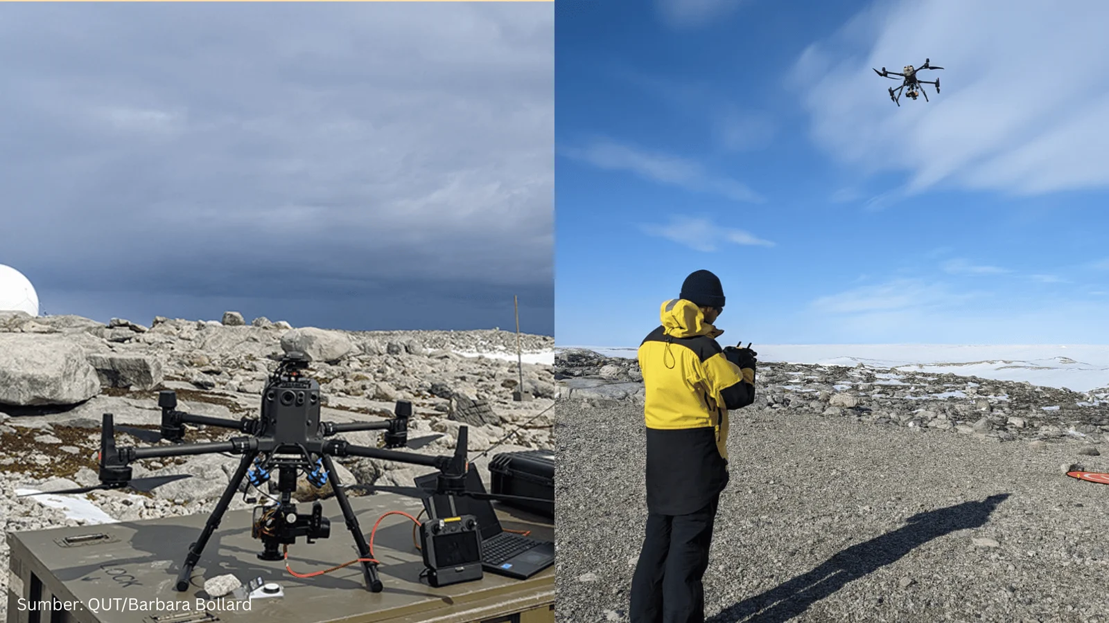 Drone Berhasil Ungkap Efek Perubahan Iklim di Antarktika