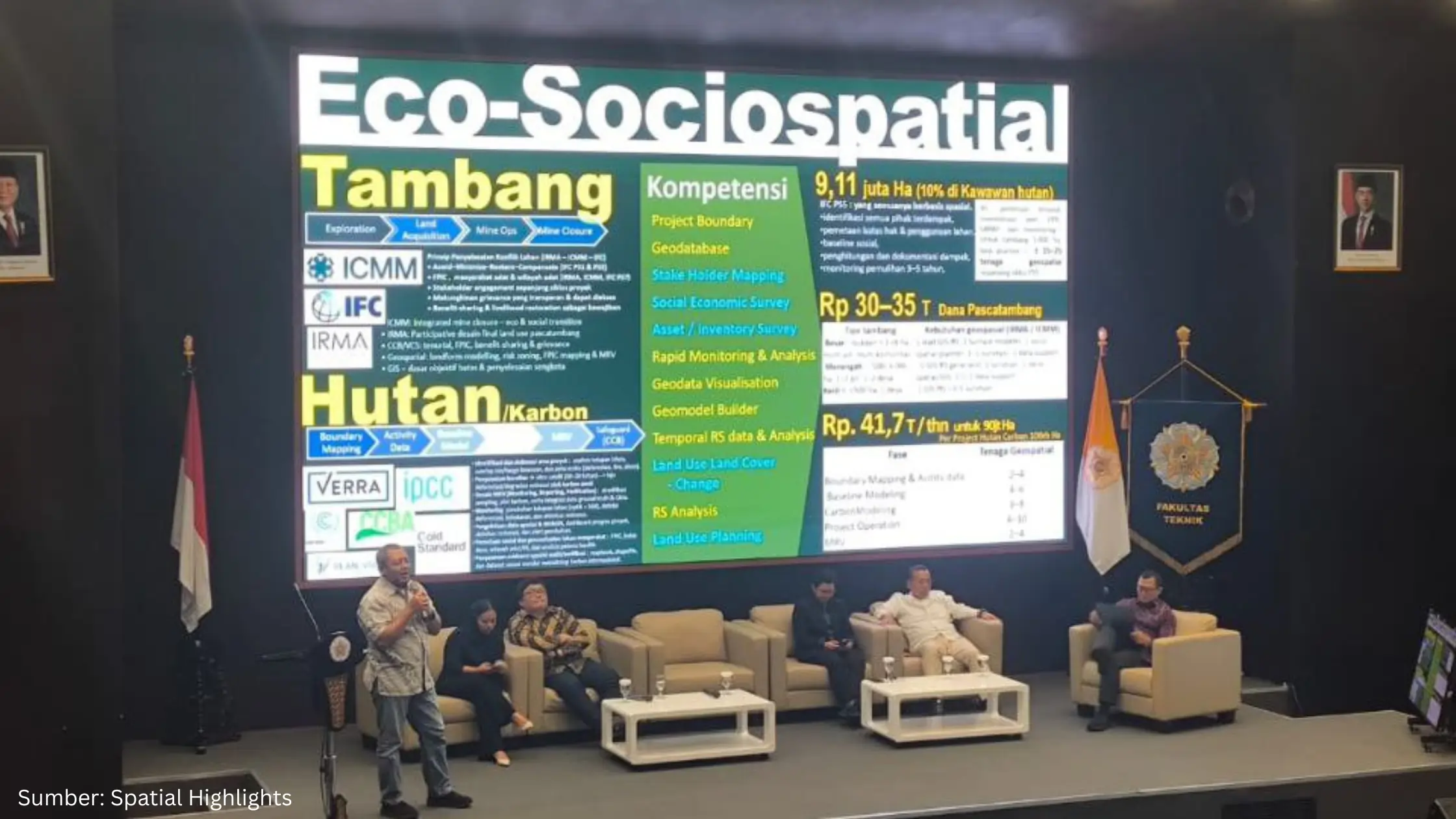 Eco-Sociospatial Jadi Cara Baru Industri Ekstraktif Kelola Karbon dan Atasi Konflik Lahan