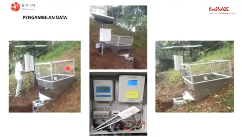 EroSlide Jadi Terobosan Terbaru BRIN untuk Petakan Longsor dan Erosi Berbasis IoT