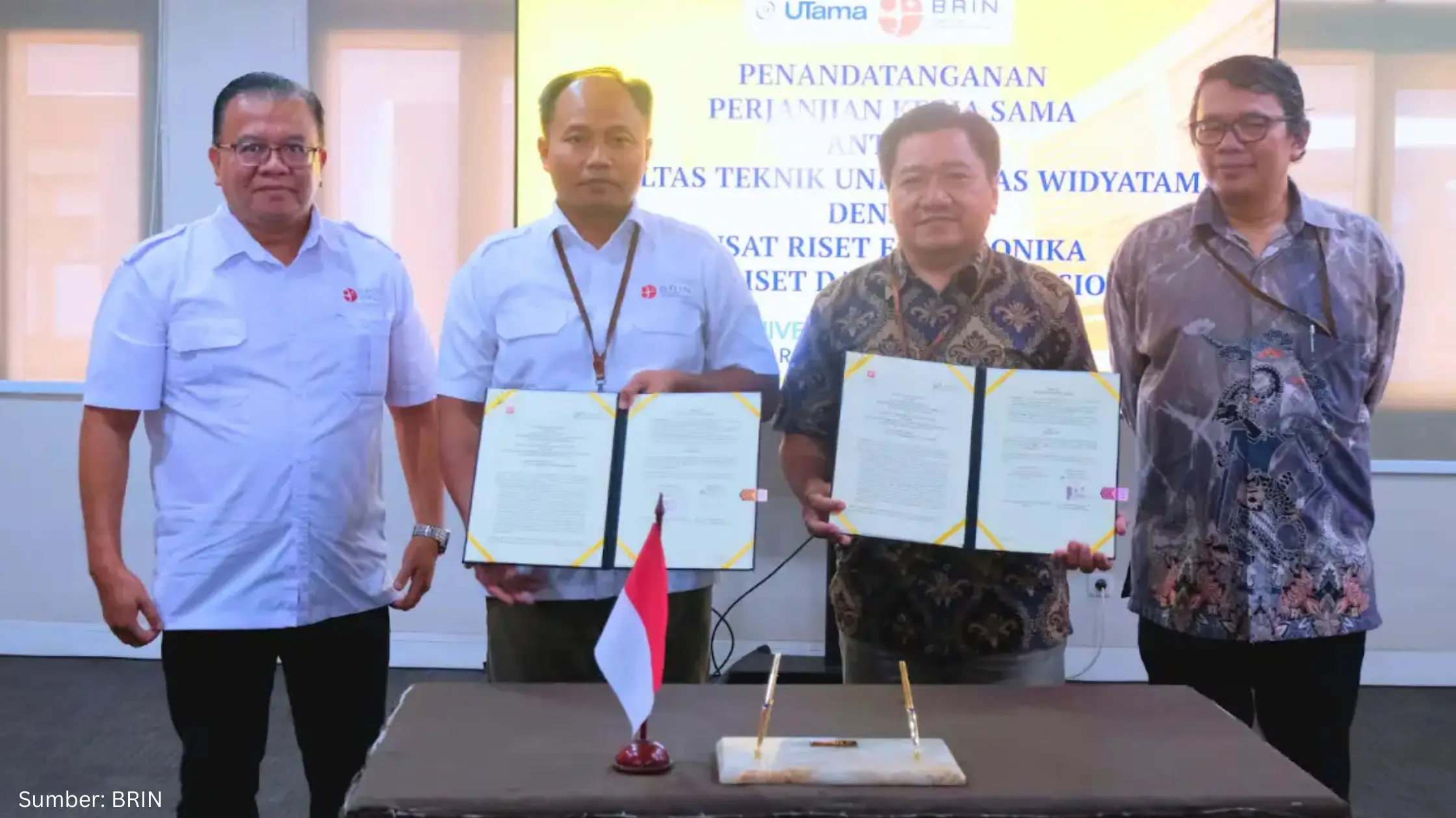 Gandeng Universitas Widyatama, BRIN Kembangkan Sensor yang Mampu Deteksi Pencemaran Lingkungan