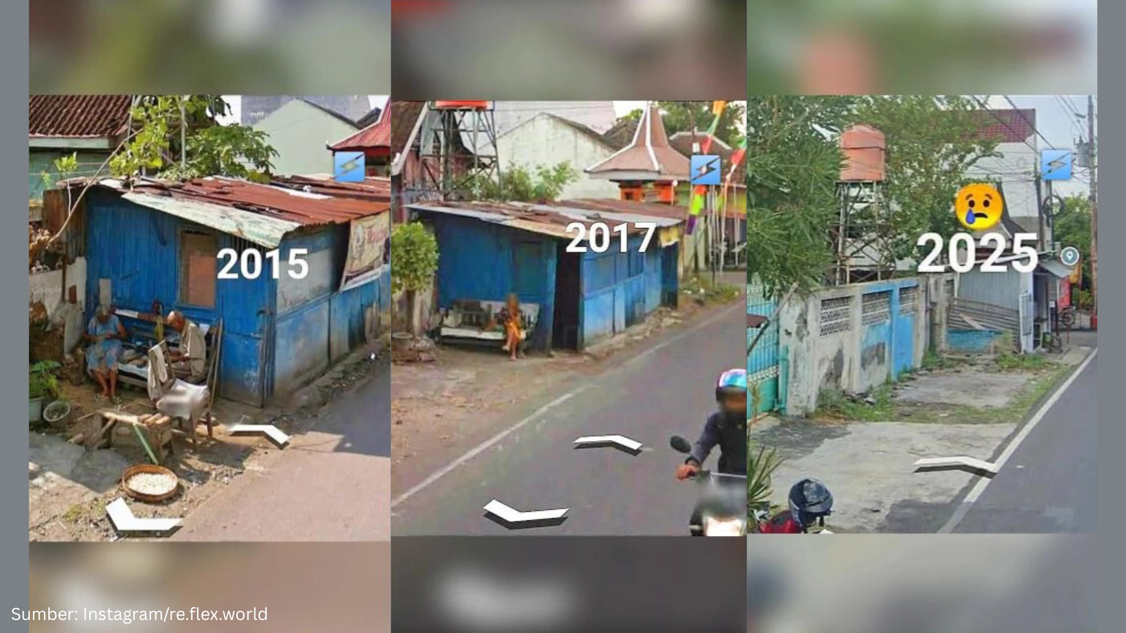 Google Street View Berhasil Abadikan Kisah Mengharukan Kehidupan Pasangan Lansia Ini Selama 10 Tahun