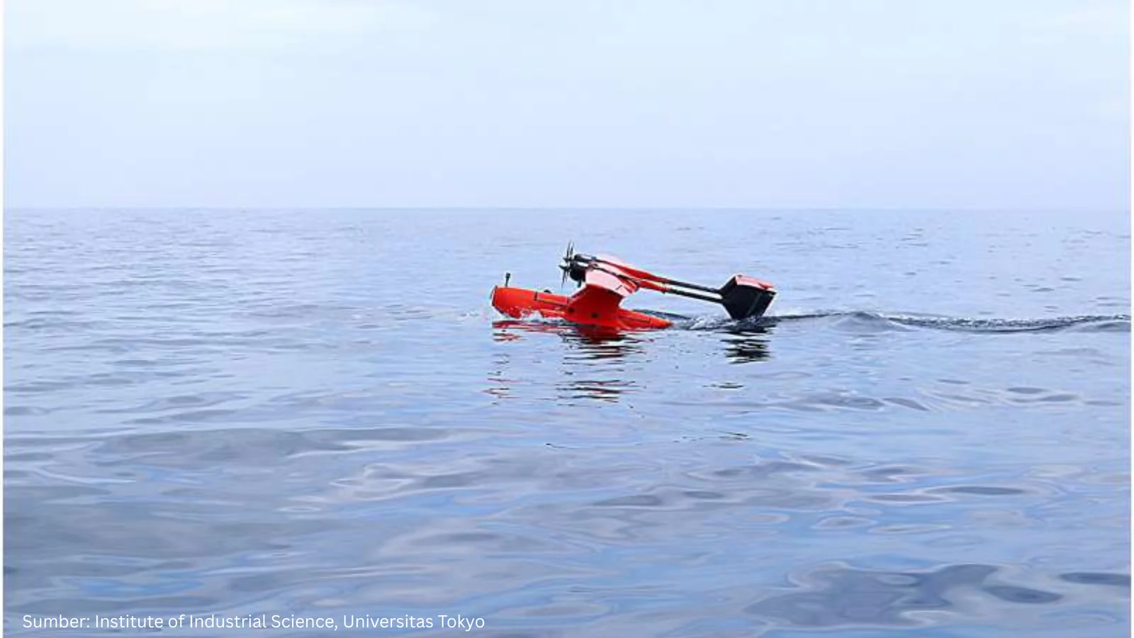 Ilmuwan Jepang Kembangkan UAV Amfibi untuk Pemantauan Dasar Laut di Zona Megathrust Nankai