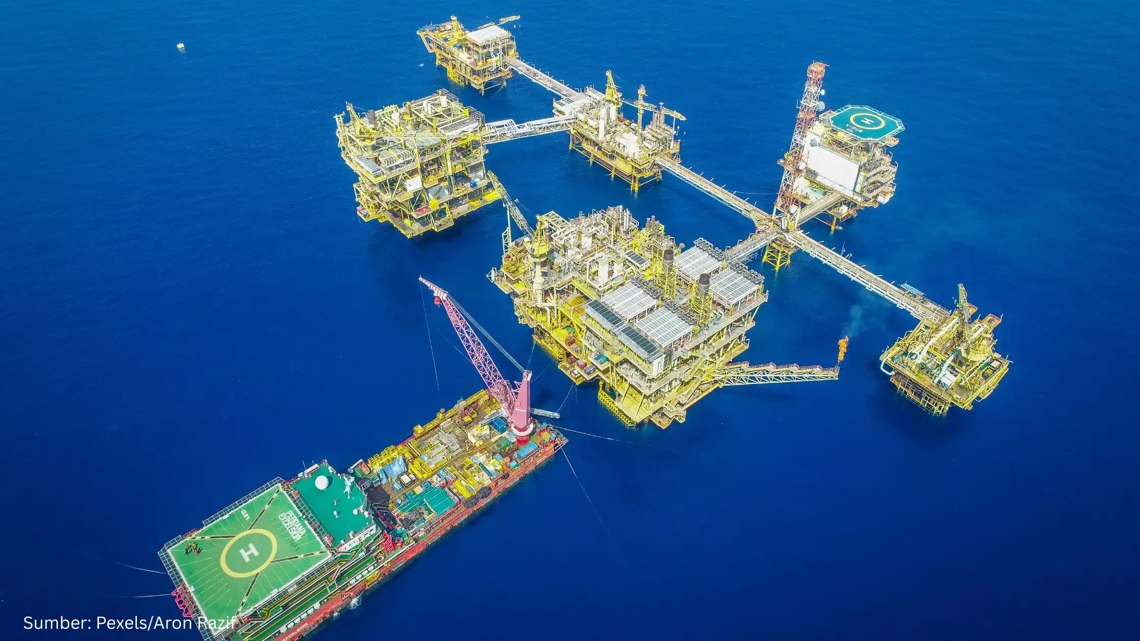 India Luncurkan Platform Geospasial untuk Atur Penambangan Migas Lepas Pantai