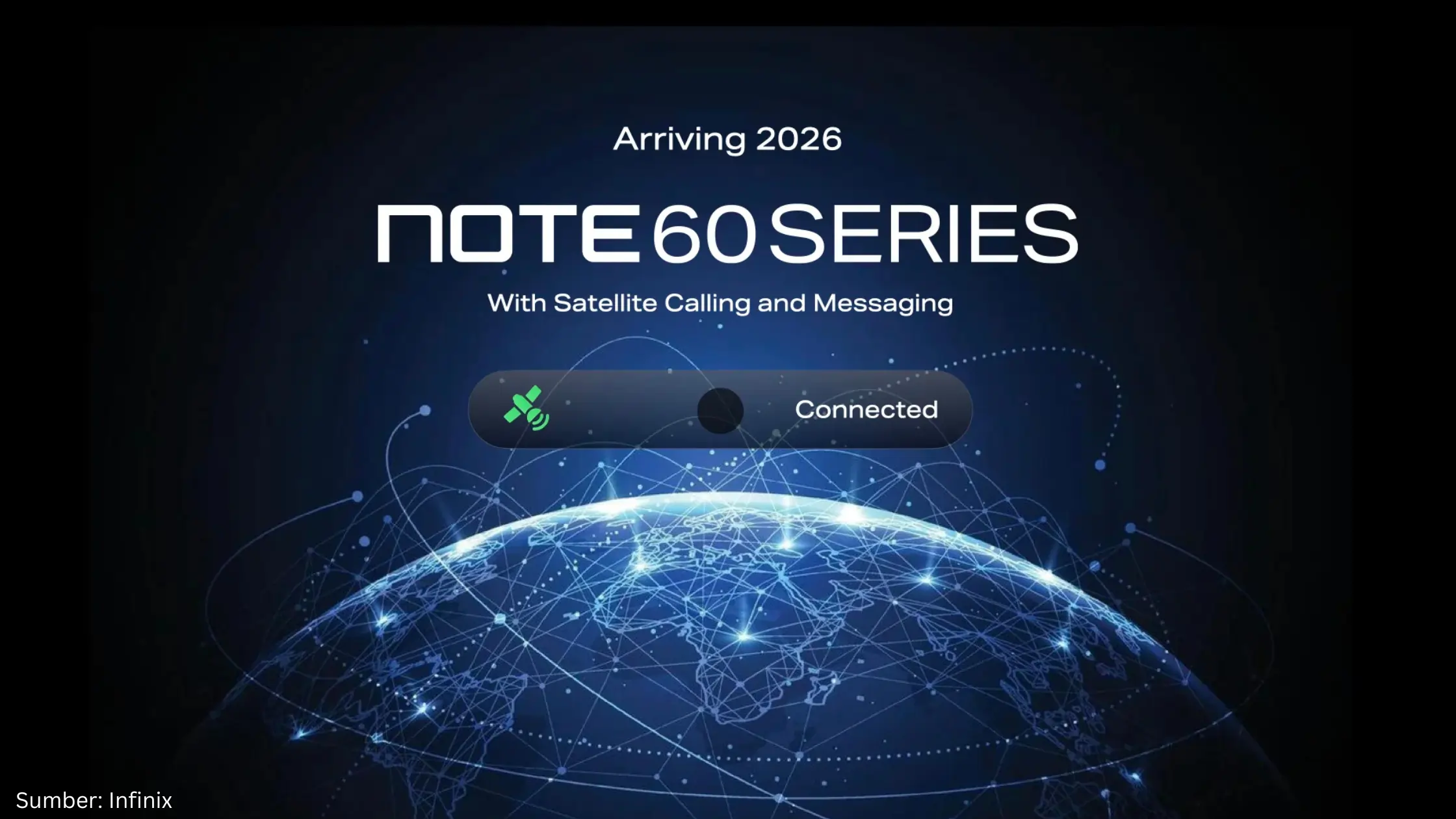 Infinix Note 60 Luncurkan Smartphone yang Mampu Melakukan Panggilan Memanfaatkan Sinyal Satelit