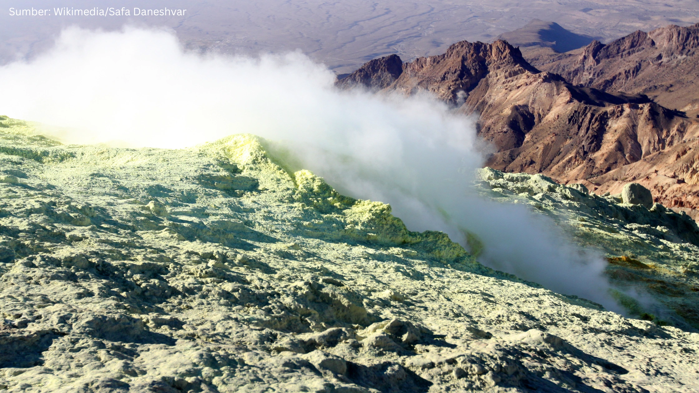 Kebangkitan Gunung Api Taftan, Ketika Raksasa yang Tertidur selama 700.000 Tahun Kembali Bernapas