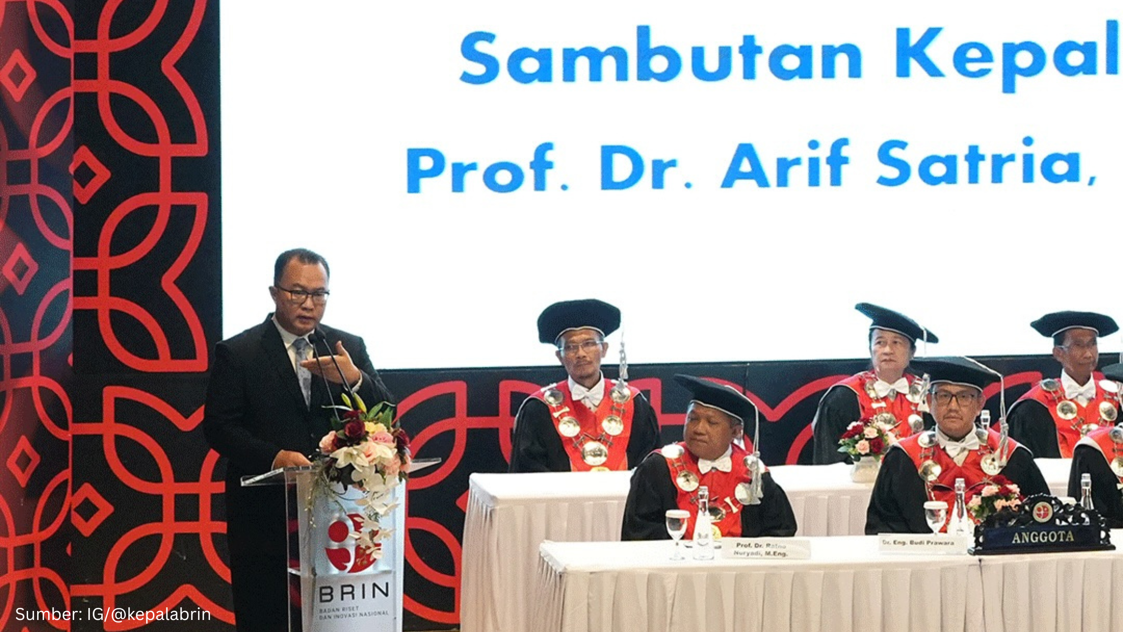 Kepala BRIN Arif Satria Dorong Riset Nasional yang Berorientasi pada Kemanfaatan dan Lahirnya Solusi Baru