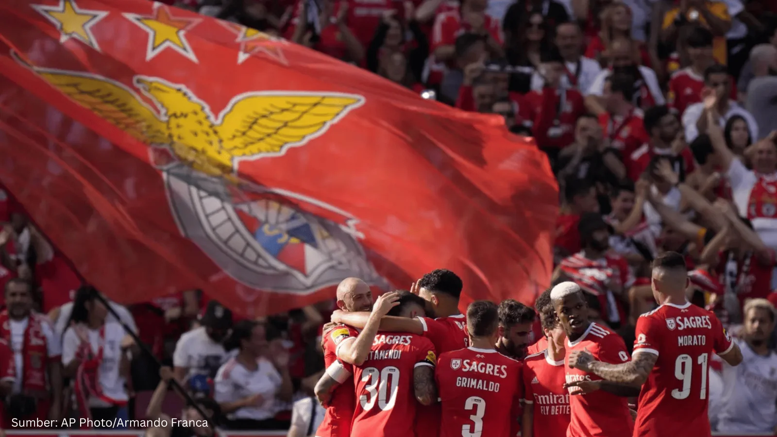 Klub Benfica Gunakan Data Spasial untuk Kembangkan Potensi Pemain