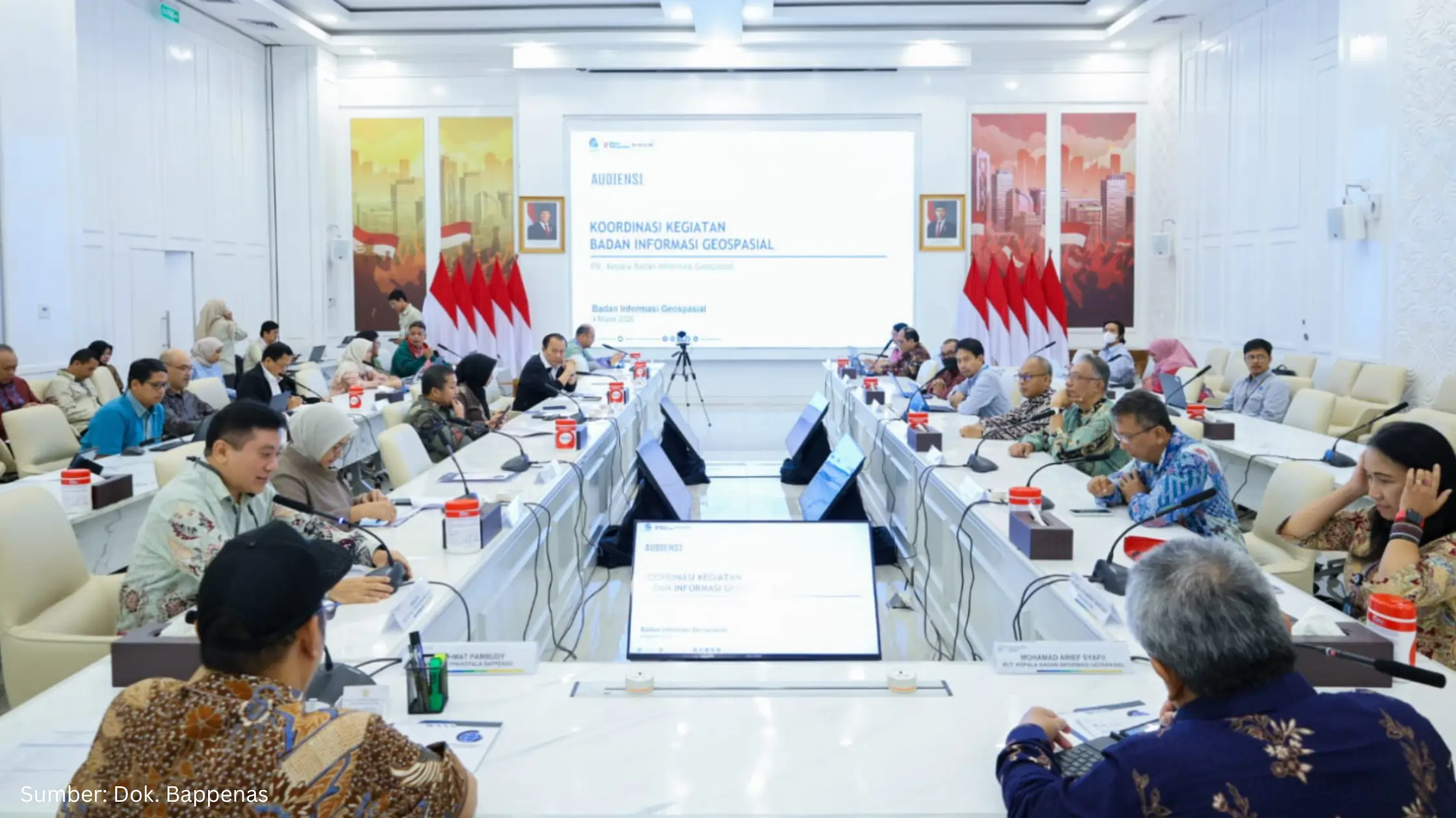Kolaborasi BIG dan Bappenas Tempatkan Satu Peta sebagai Landasan Akurasi Pembangunan