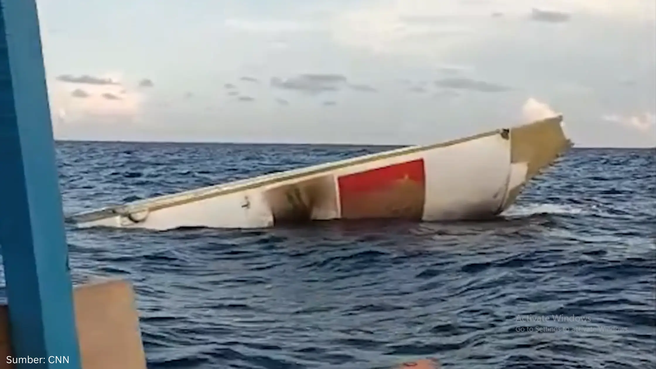 Lagi, Sisa Roket Luar Angkasa Tiongkok Jatuh di Perairan Indonesia