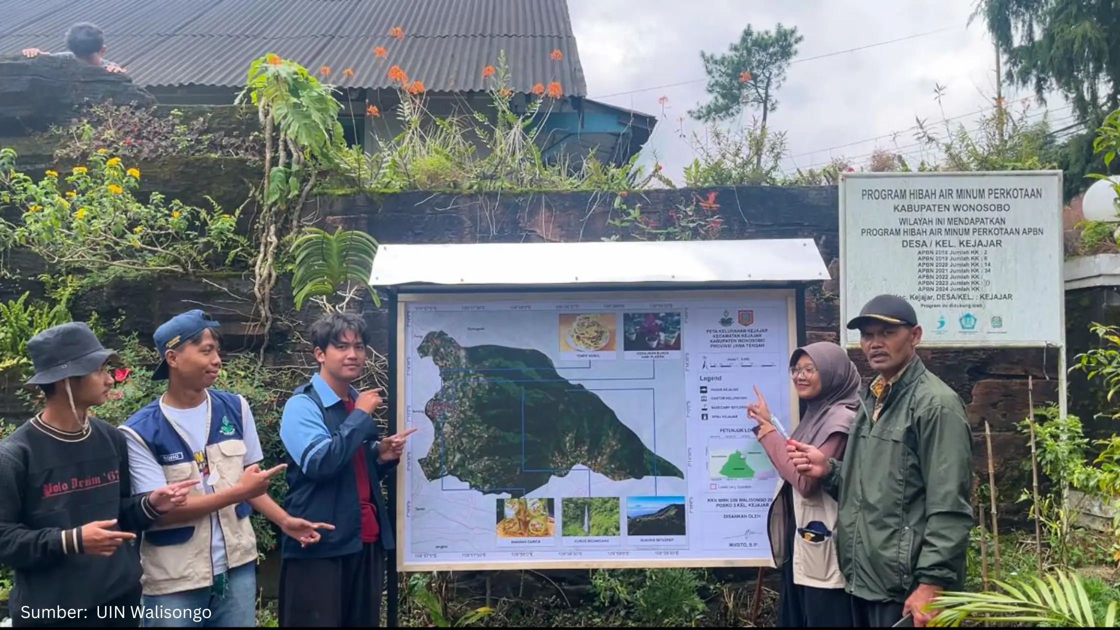 Manfaatkan ArcMap, Mahasiswa UIN Walisongo Susun Peta Wilayah Tersistem