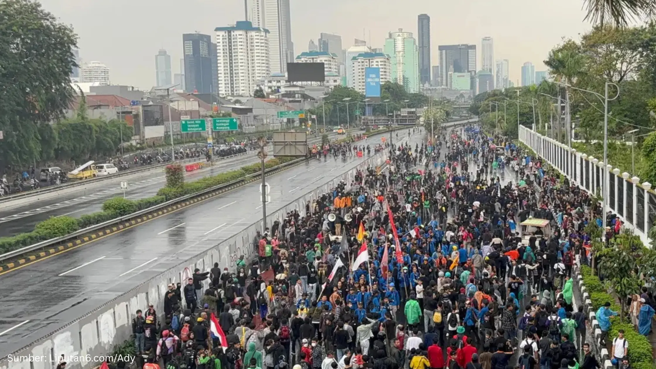 Manfaatkan Google Maps, Akun Relawan Ini Berhasil Petakan Heat Map Demo Jakarta 28–29 Agustus 2025