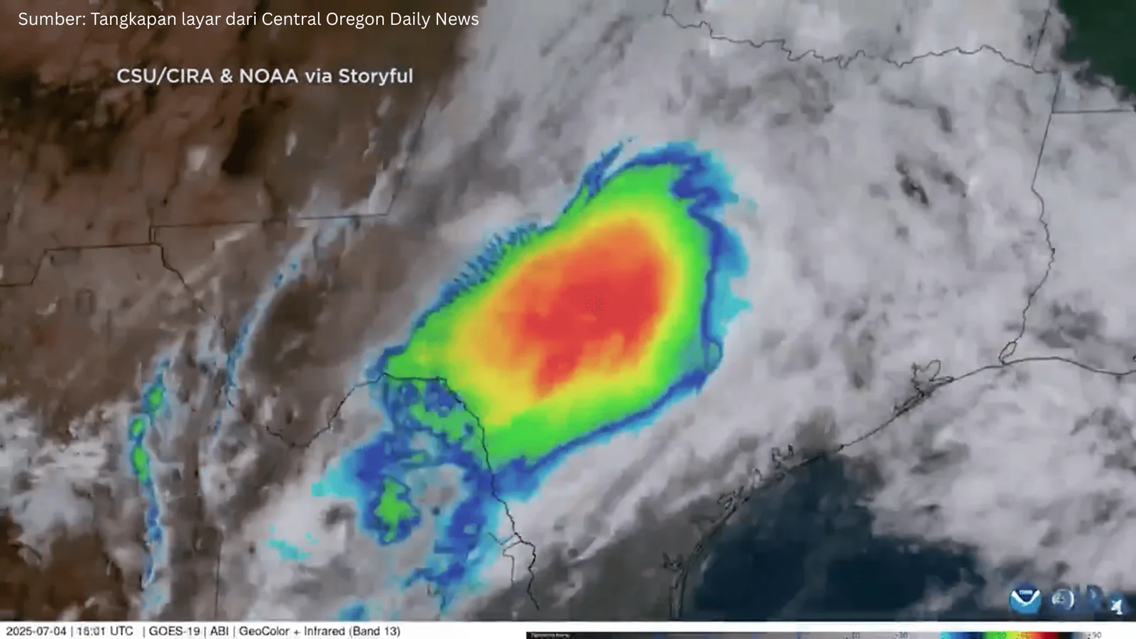 Melacak Jejak Banjir melalui Citra Satelit