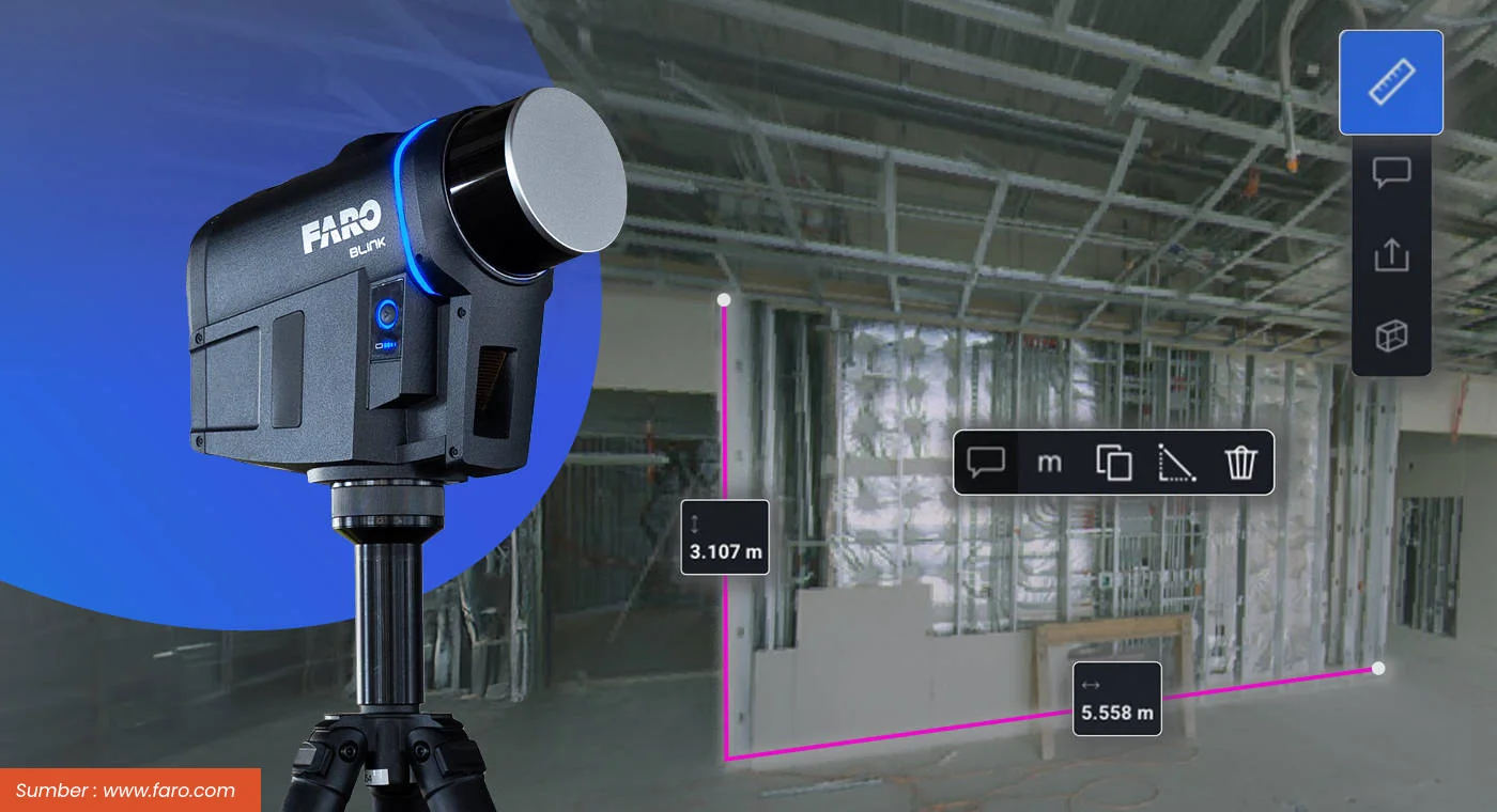 Mengenal FARO Blink, Permudah Pengambilan Data 3D